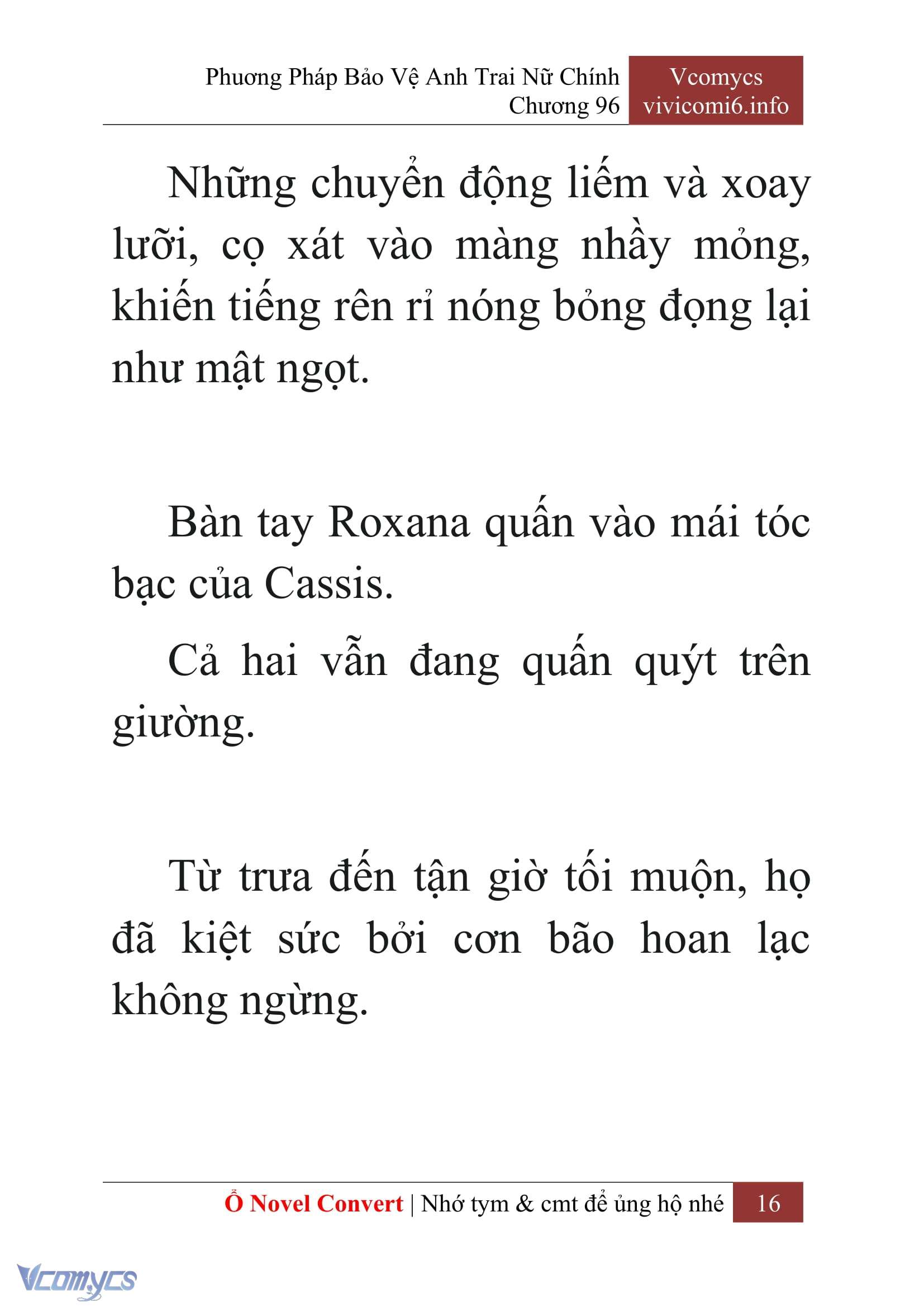 [Novel] Phương Pháp Bảo Vệ Anh Trai Nữ Chính Chap 96 - Trang 2