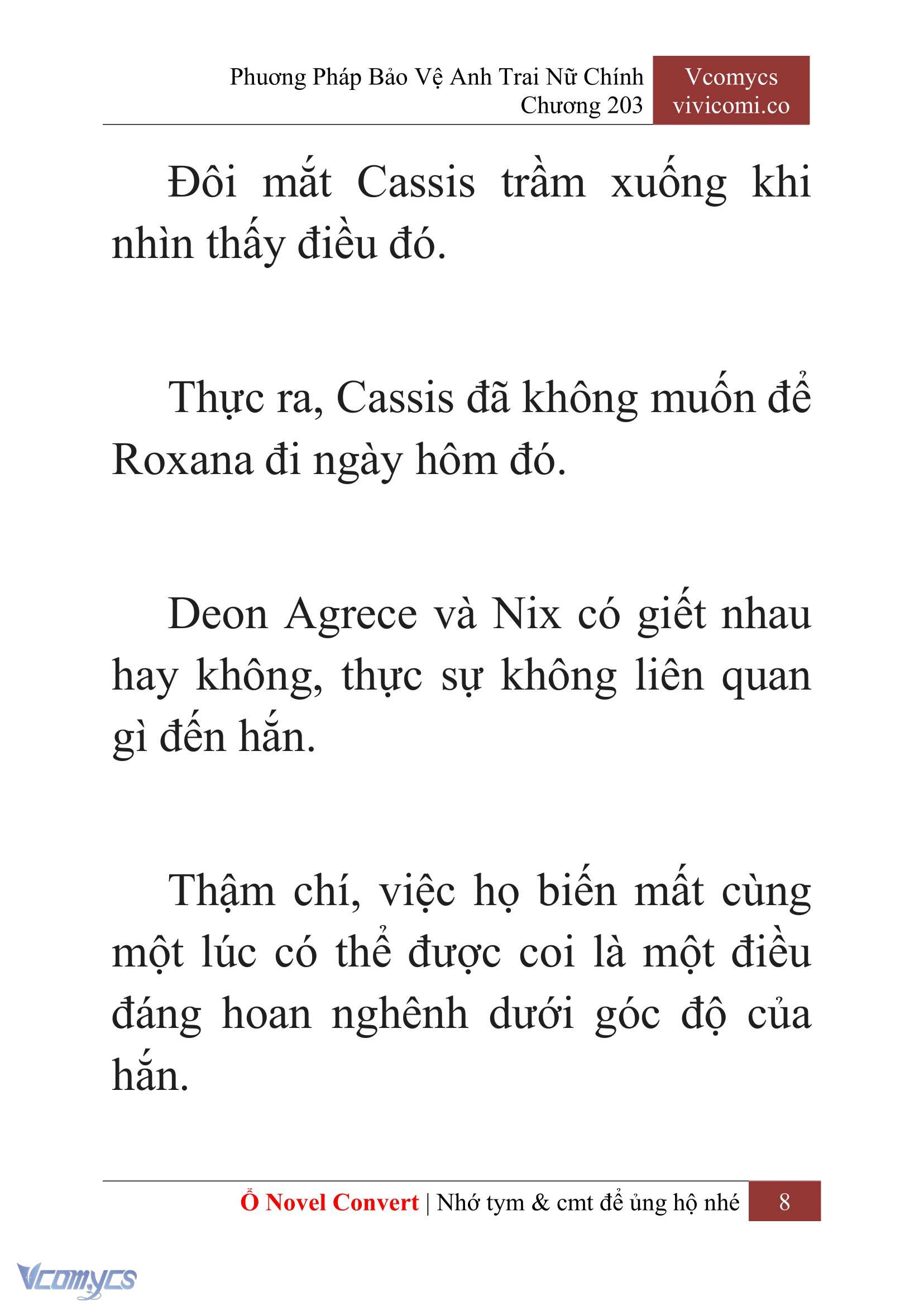 [Novel] Phương Pháp Bảo Vệ Anh Trai Nữ Chính Chap 203 - Trang 2