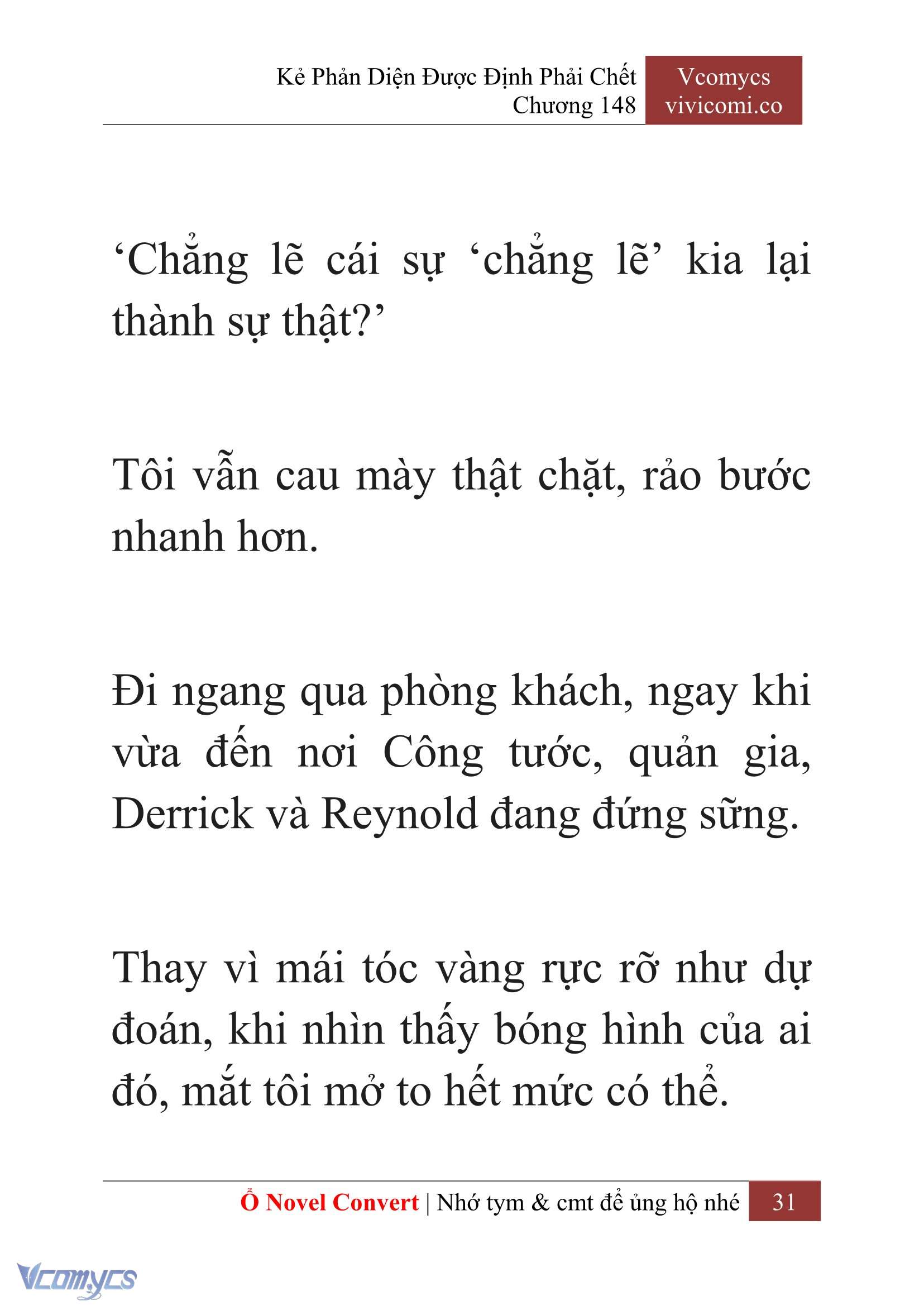 [Novel] Kẻ Phản Diện Được Định Phải Chết Chap 148 - Trang 2