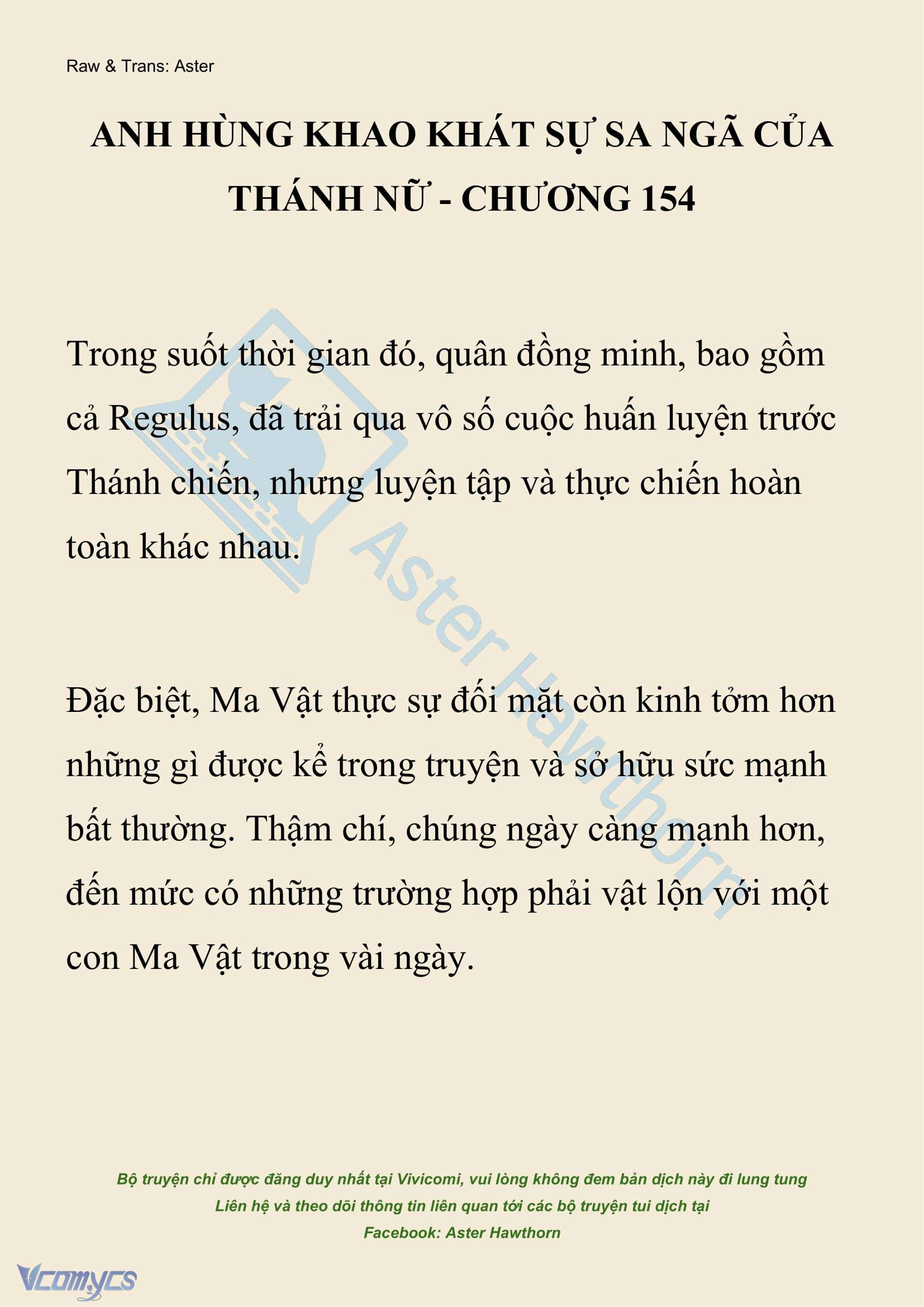 [NOVEL] Anh Hùng Khao Khát Sự Sa Ngã Của Thánh Nữ Chap 154 - Trang 2