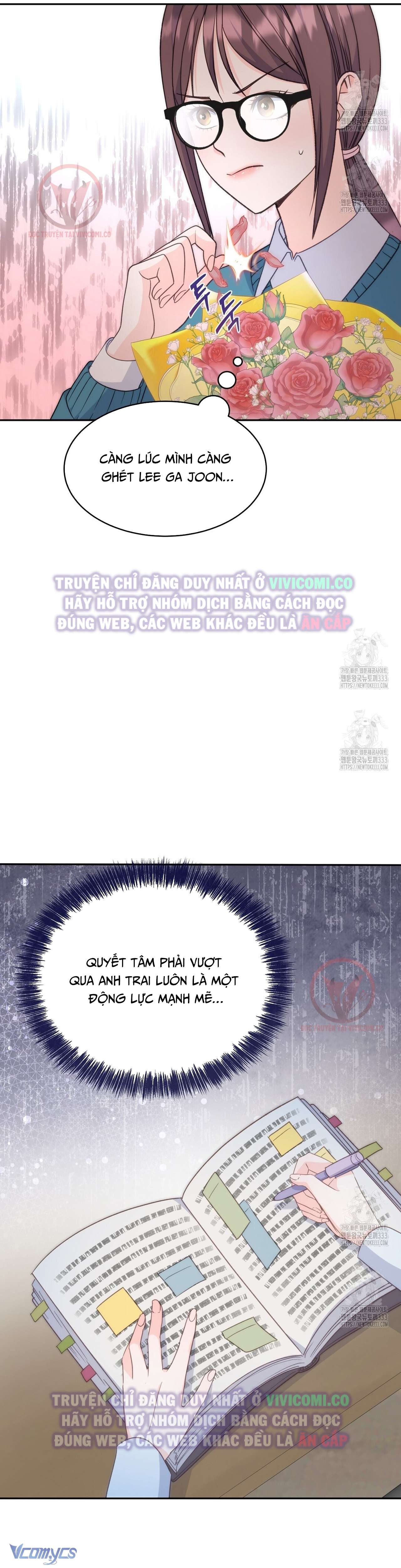 [18+] Sếp Của Anh Trai Tôi Đã Vượt Quá Giới Hạn Chap 14 - Trang 3