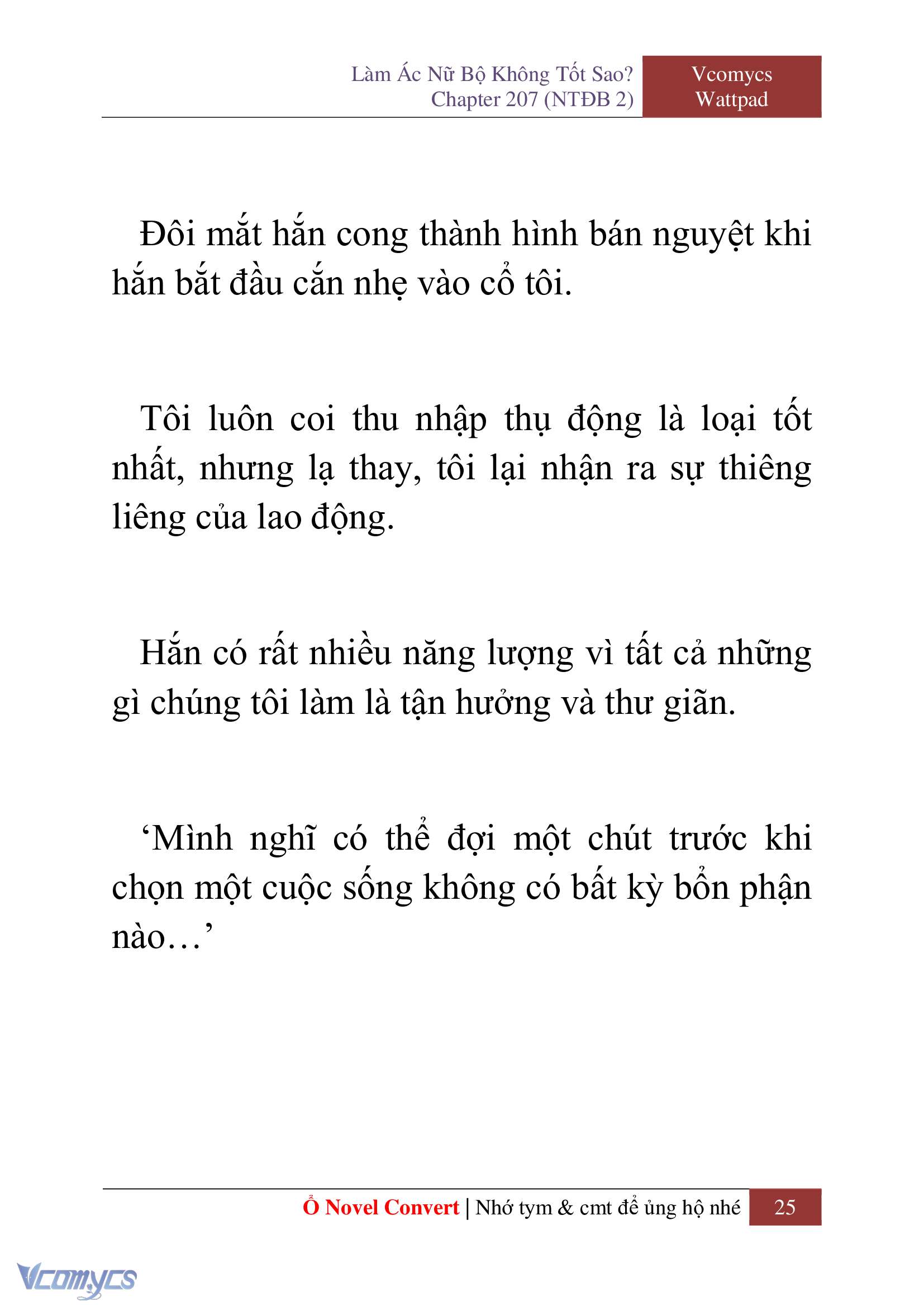 [Novel] Làm Ác Nữ Bộ Không Tốt Sao? Chap 207 - Trang 2