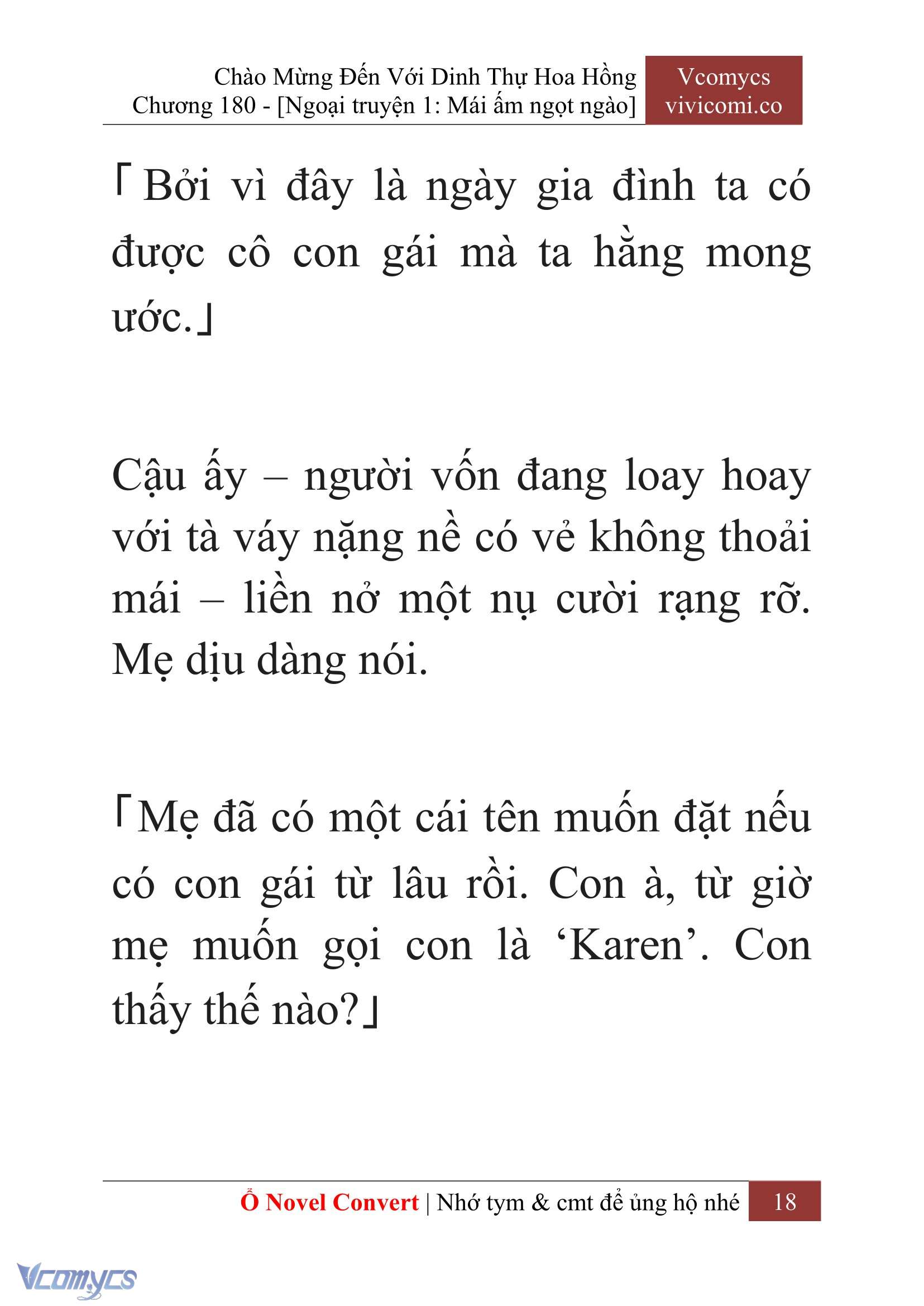 [Novel] Chào Mừng Đến Với Dinh Thự Hoa Hồng Chap 180 - Next Chap 181