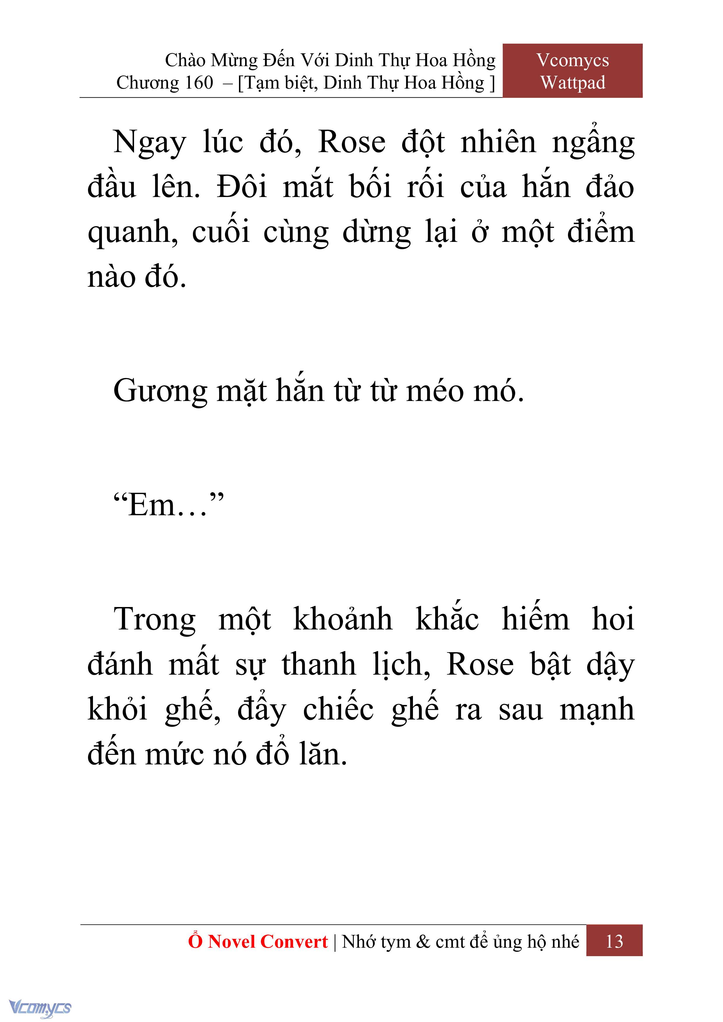 [Novel] Chào Mừng Đến Với Dinh Thự Hoa Hồng Chap 160 - Trang 2