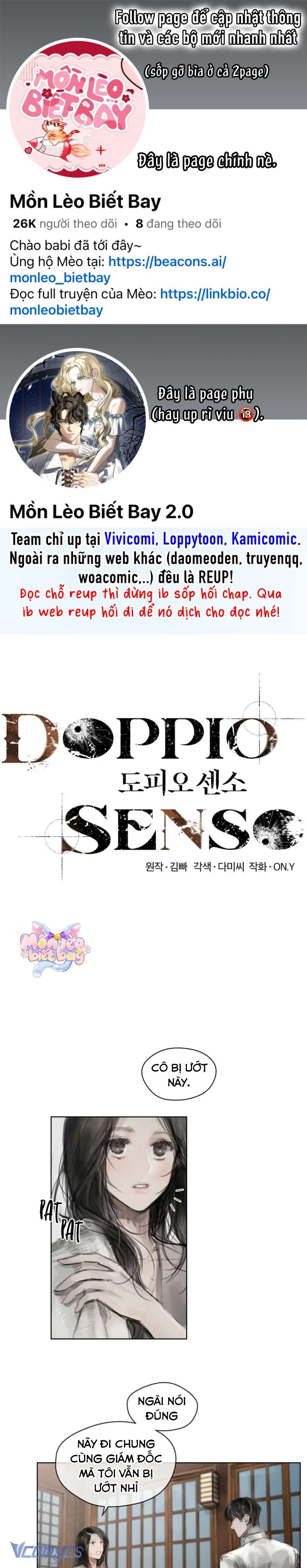 [18+] Doppio Senso Chap 14 - Trang 2