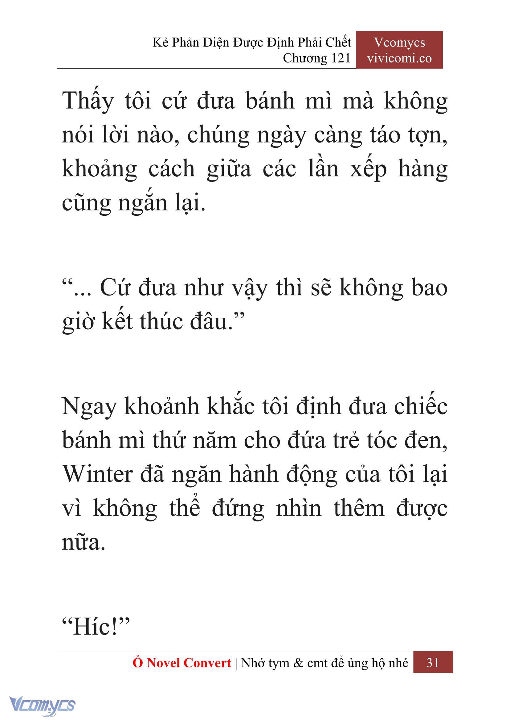 [Novel] Kẻ Phản Diện Được Định Phải Chết Chap 121 - Next Chap 122