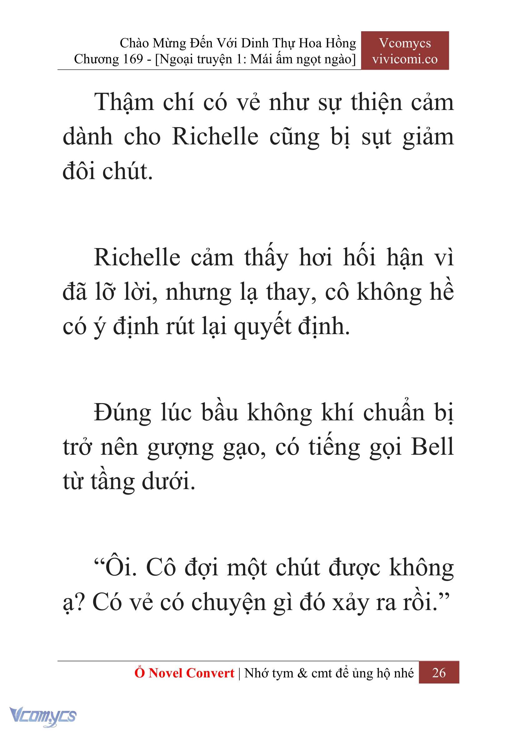 [Novel] Chào Mừng Đến Với Dinh Thự Hoa Hồng Chap 169 - Trang 2