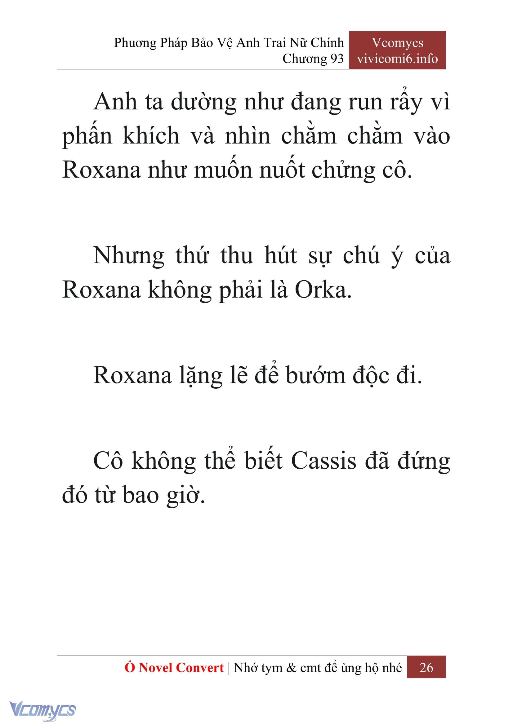 [Novel] Phương Pháp Bảo Vệ Anh Trai Nữ Chính Chap 93 - Trang 2