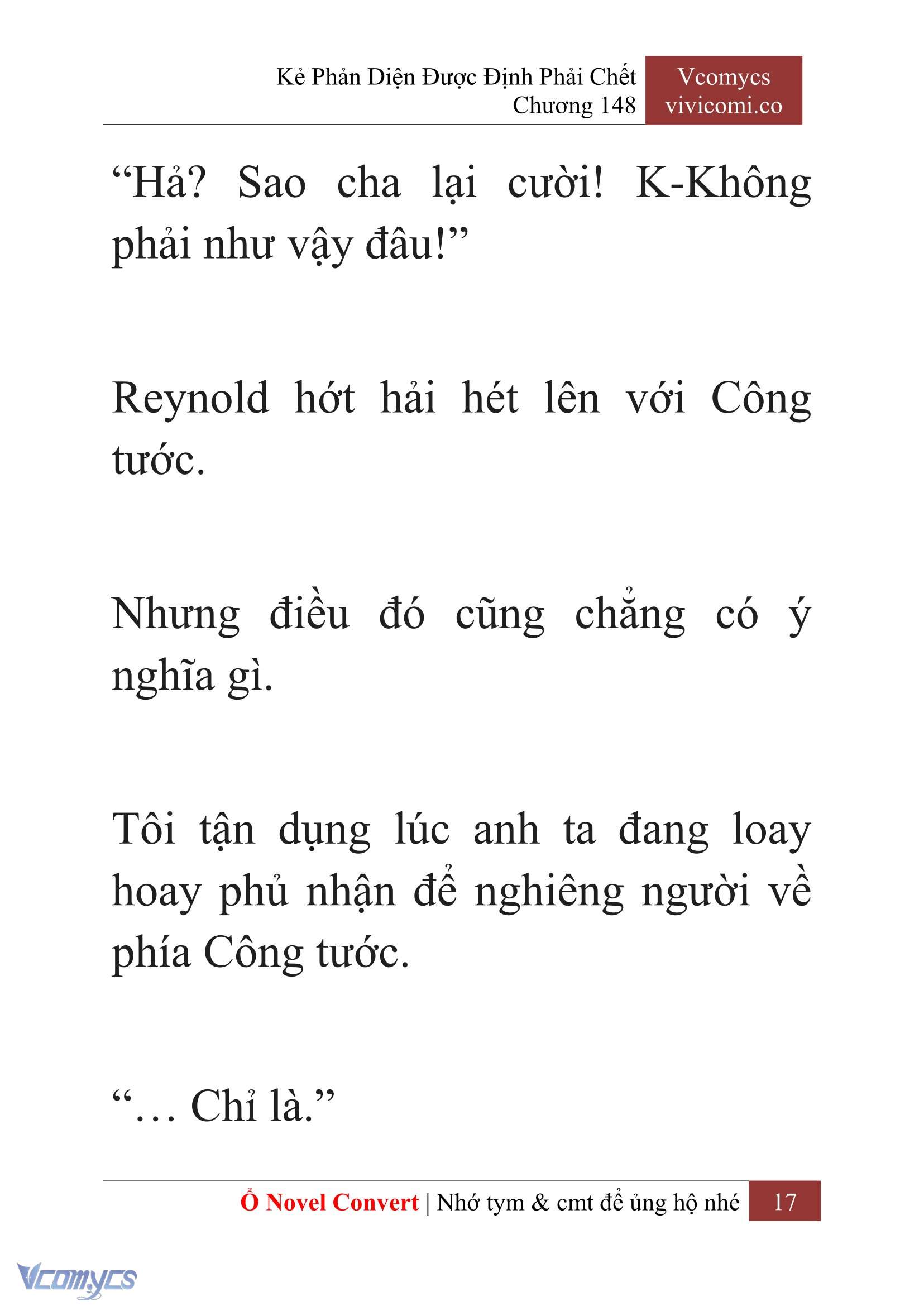[Novel] Kẻ Phản Diện Được Định Phải Chết Chap 148 - Trang 2