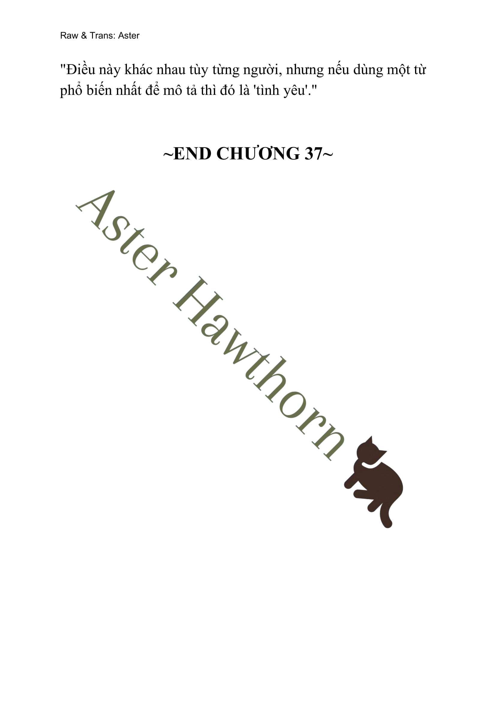 [NOVEL] Tình Yêu Chốn Ngục Tù Chap 37 - Next Chap 38