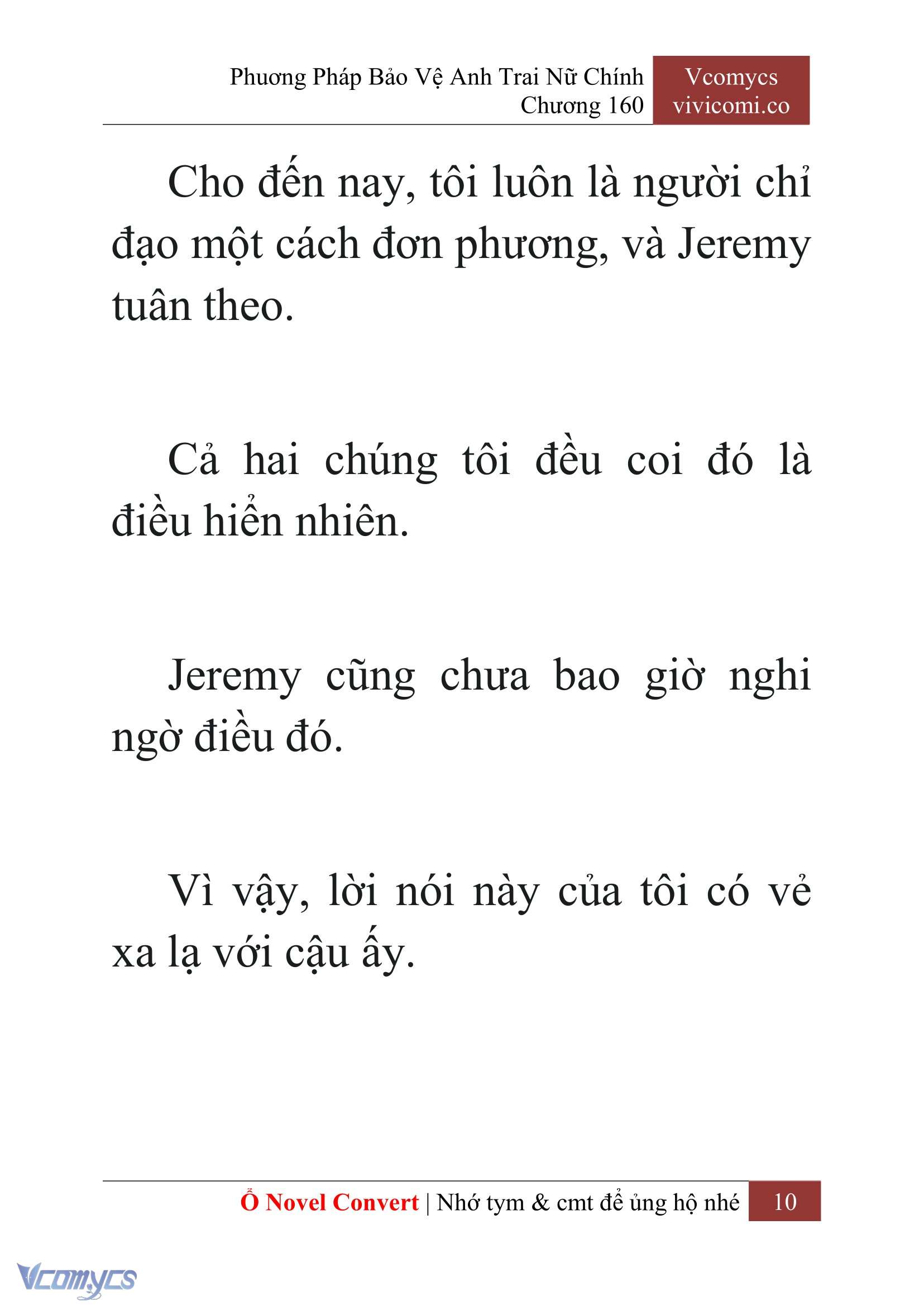 [Novel] Phương Pháp Bảo Vệ Anh Trai Nữ Chính Chap 160 - Trang 2