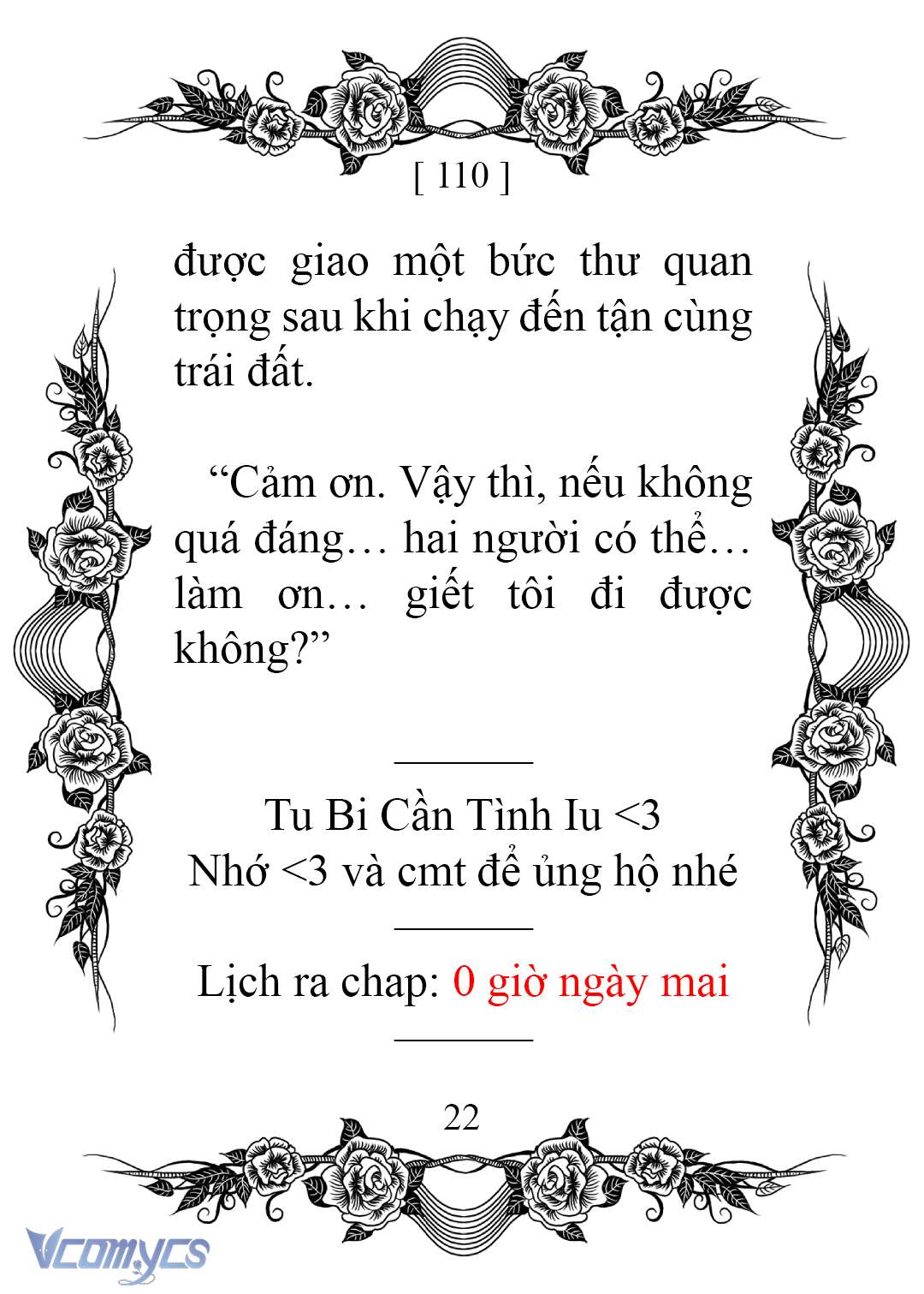 [Novel] Chào Mừng Đến Với Dinh Thự Hoa Hồng Chap 110 - Trang 2