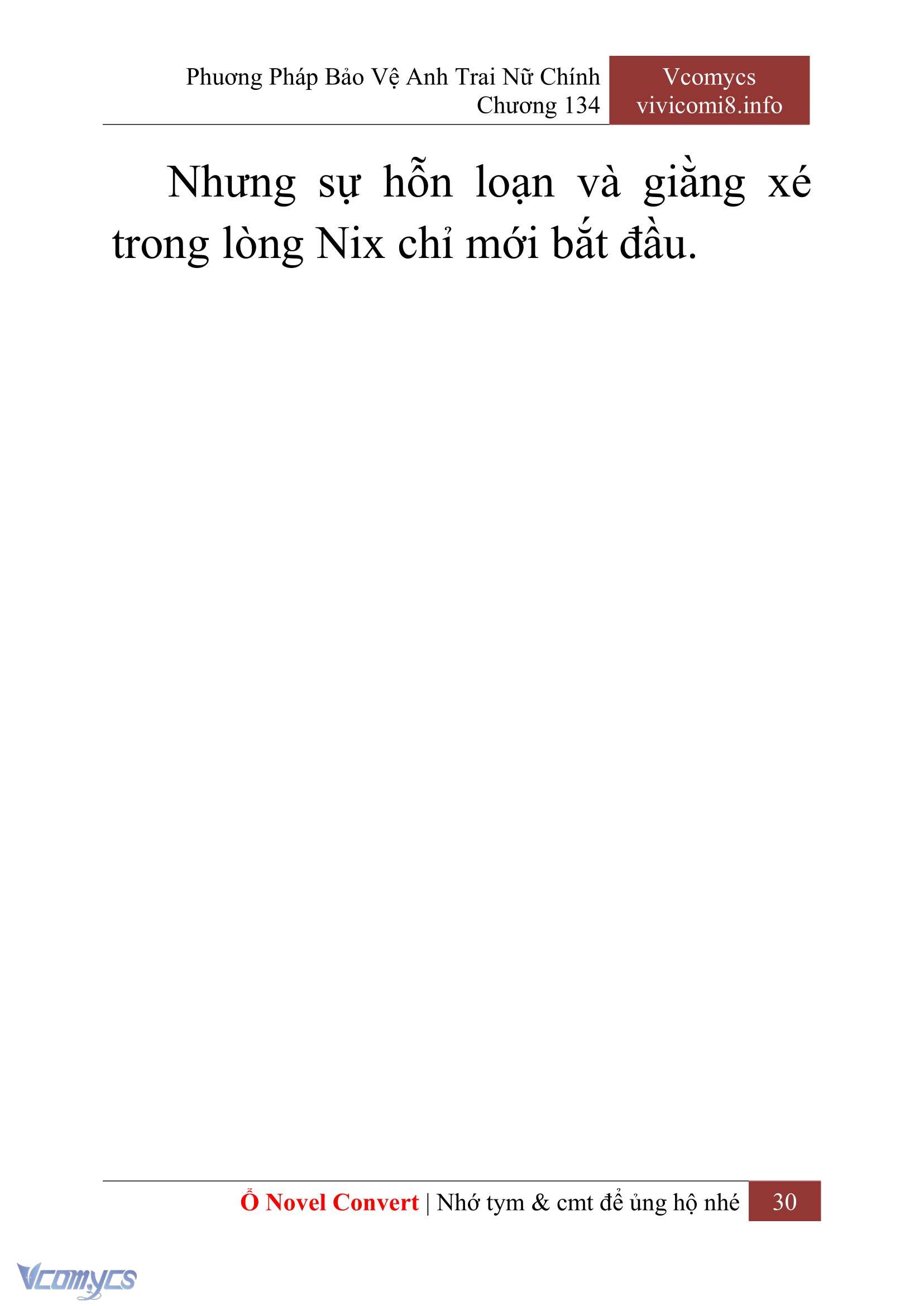 [Novel] Phương Pháp Bảo Vệ Anh Trai Nữ Chính Chap 134 - Trang 2