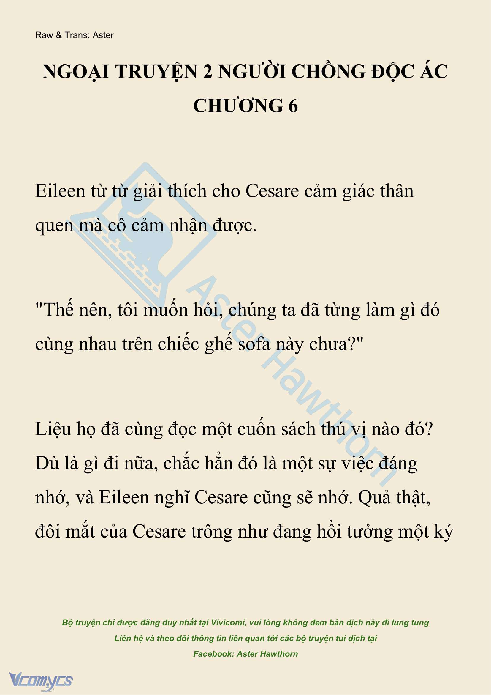 [NOVEL] Người Chồng Độc Ác Chap 250 - Trang 2