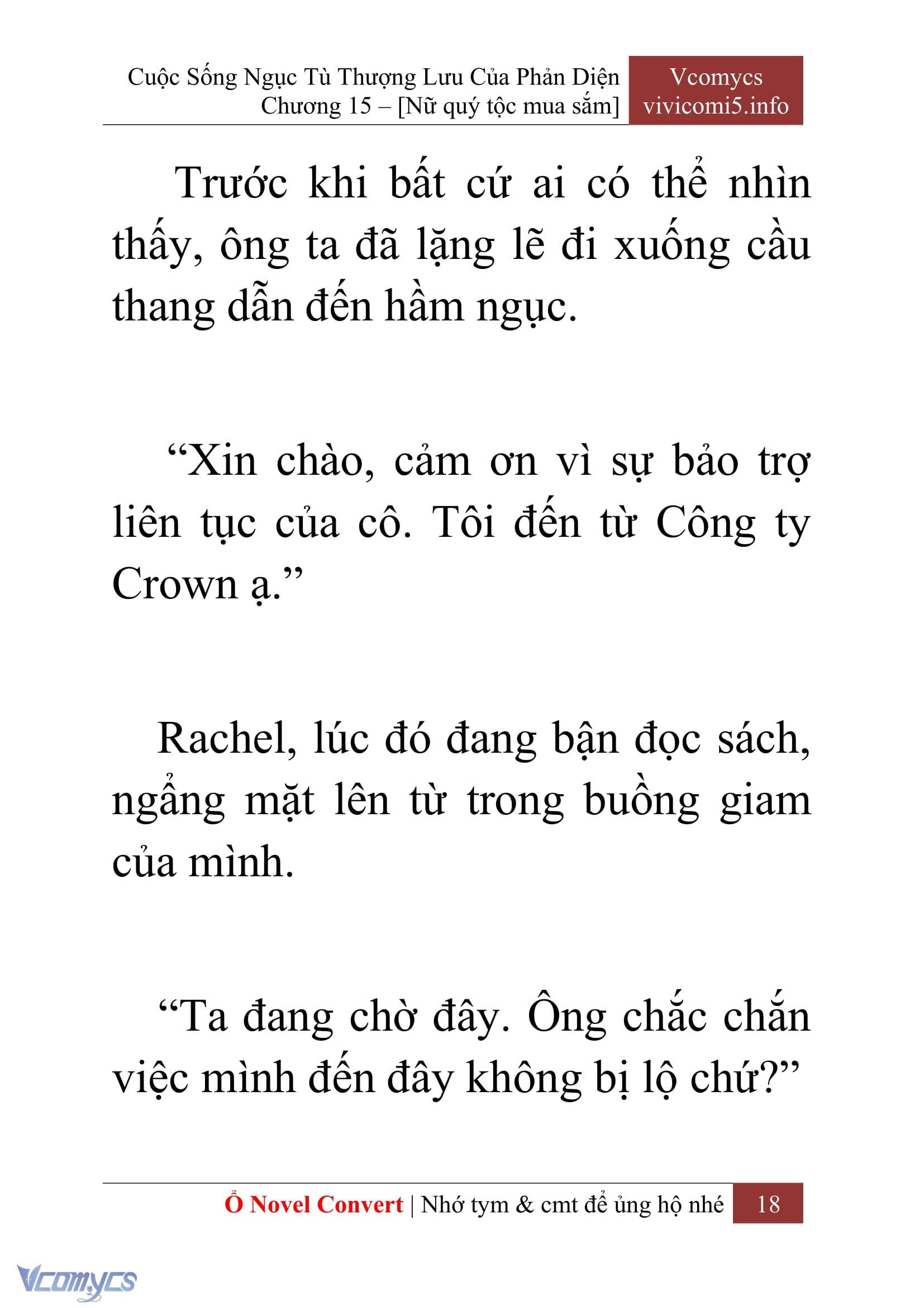 [Novel] Cuộc Sống Ngục Tù Thượng Lưu Của Nhân Vật Phản Diện Chap 15 - Trang 2