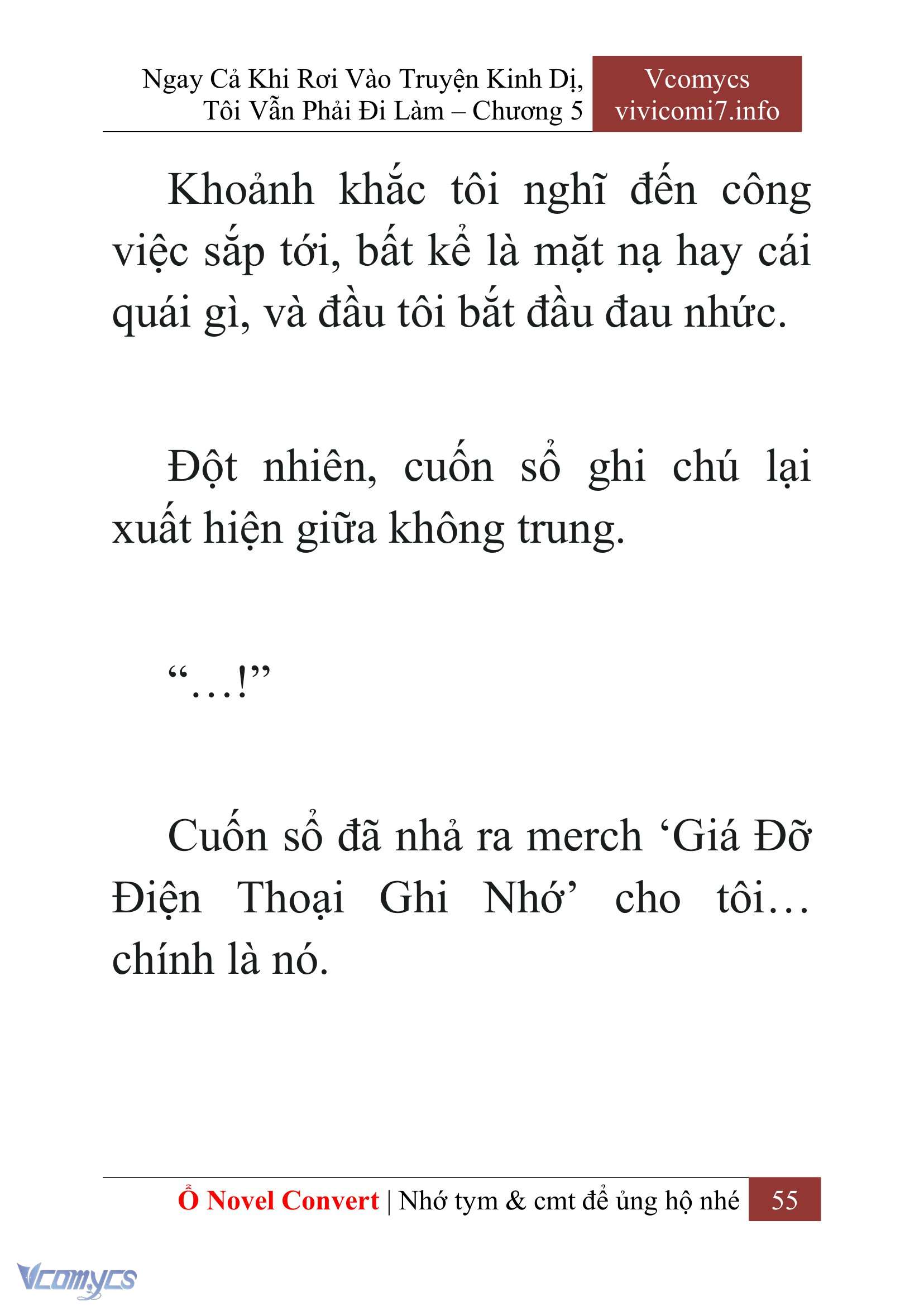 [Novel] Ngay Cả Khi Rơi Vào Truyện Kinh Dị, Tôi Vẫn Phải Đi Làm Chap 5 - Trang 2