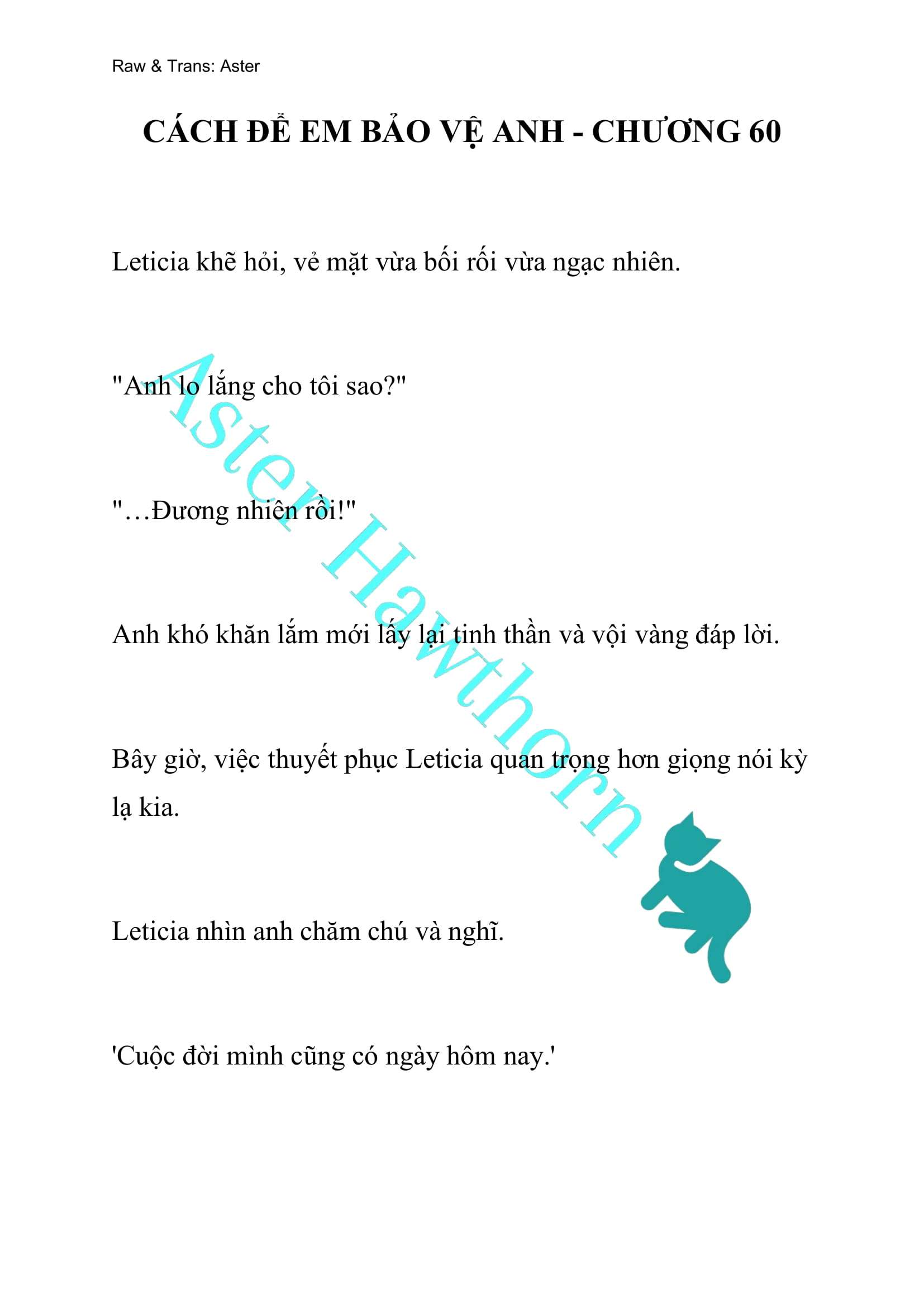 [NOVEL] Cách Để Em Bảo Vệ Anh Chap 60 - Trang 2