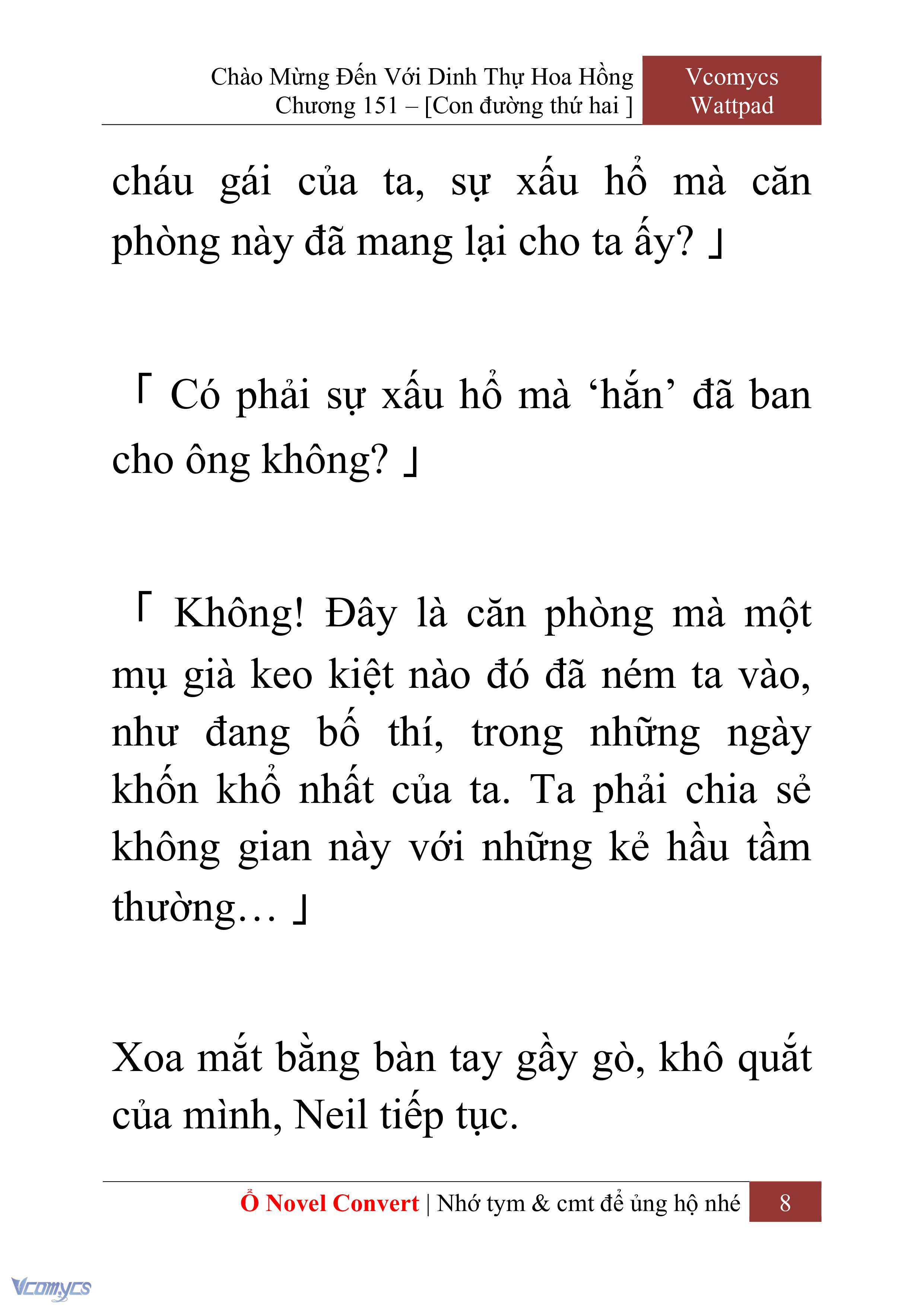 [Novel] Chào Mừng Đến Với Dinh Thự Hoa Hồng Chap 151 - Trang 2