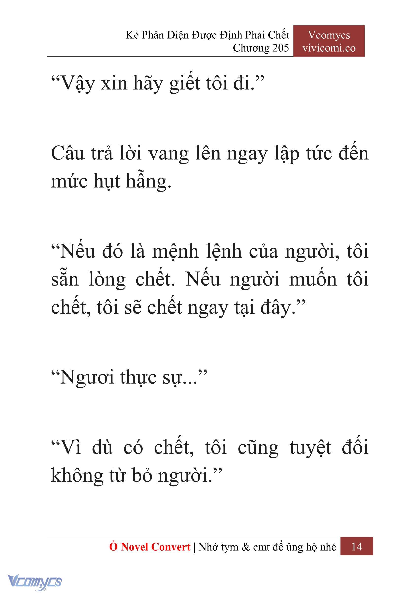 [Novel] Kẻ Phản Diện Được Định Phải Chết Chap 205 - Trang 2