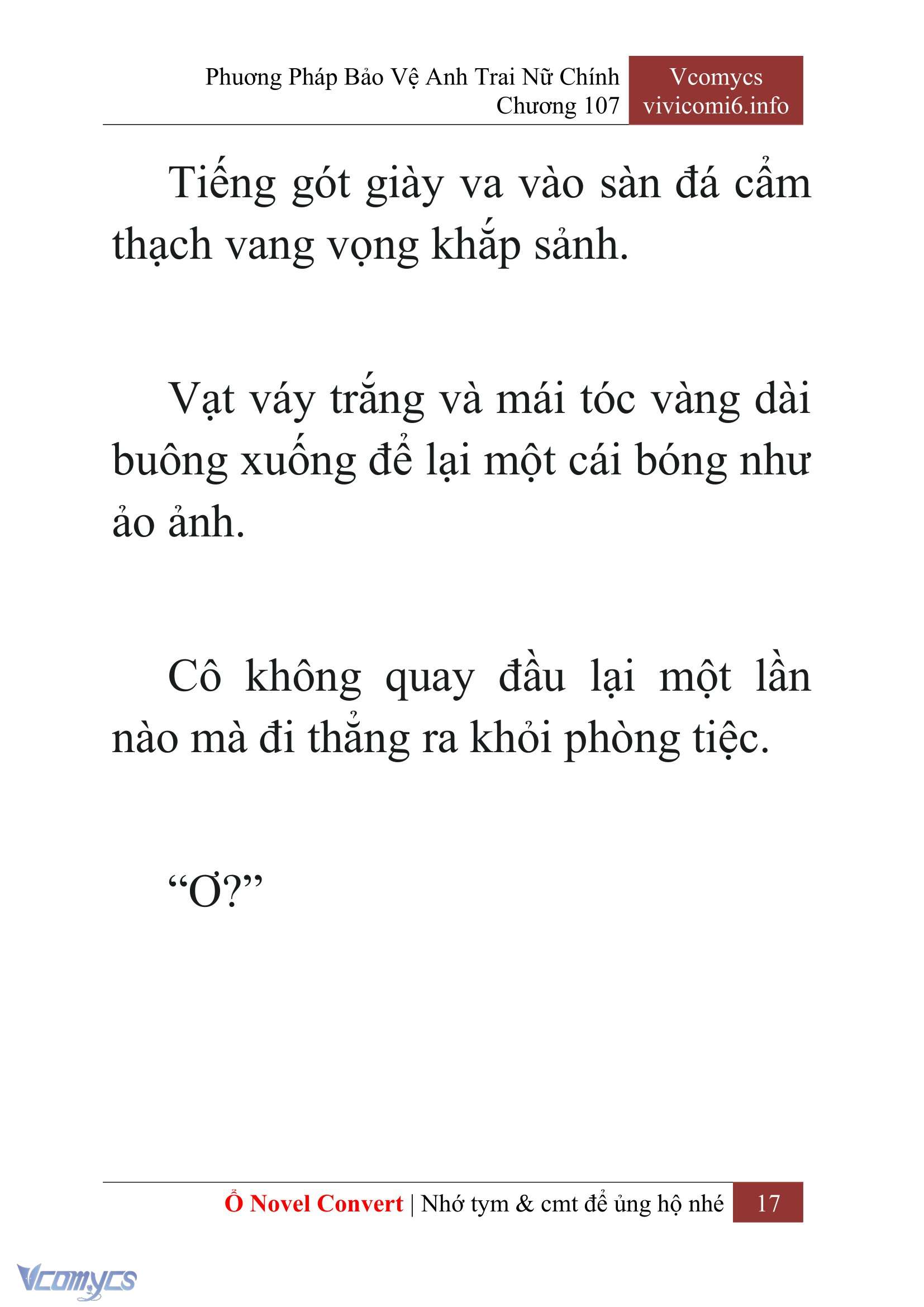 [Novel] Phương Pháp Bảo Vệ Anh Trai Nữ Chính Chap 107 - Trang 2