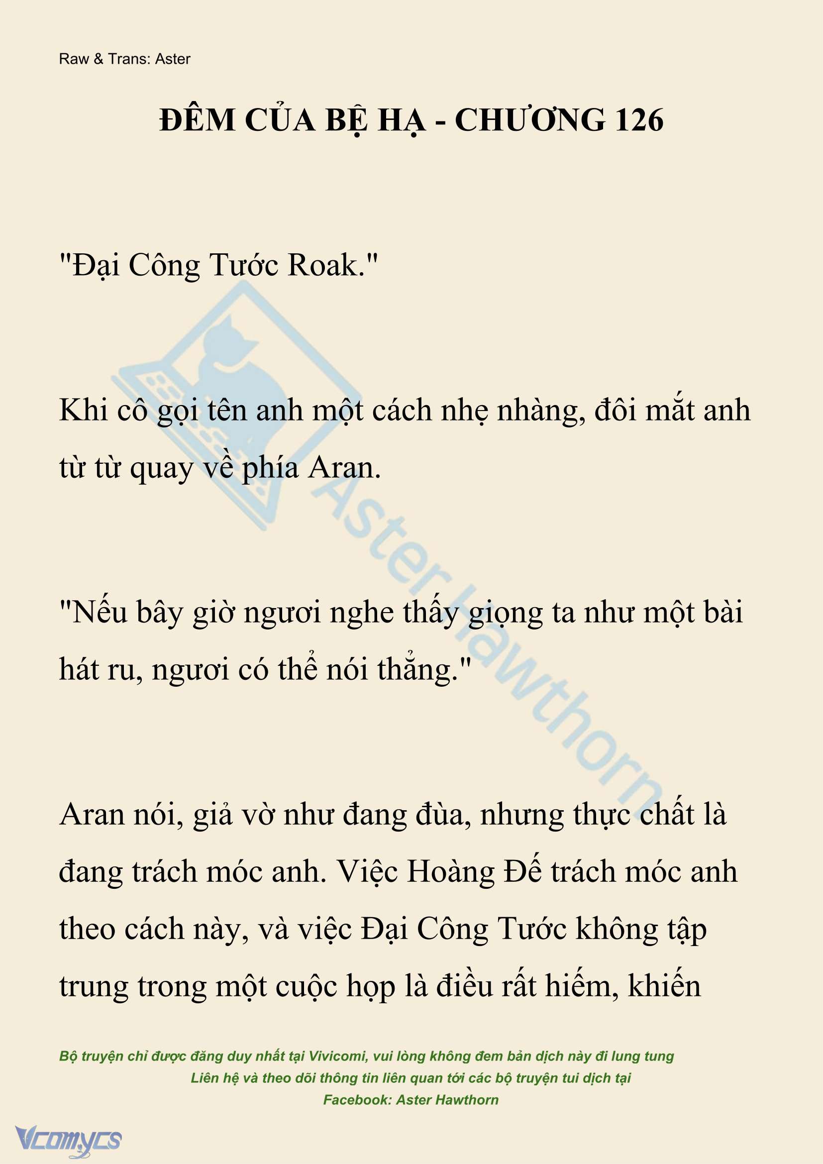 [NOVEL] Đêm Của Bệ Hạ Chap 126 - Trang 2