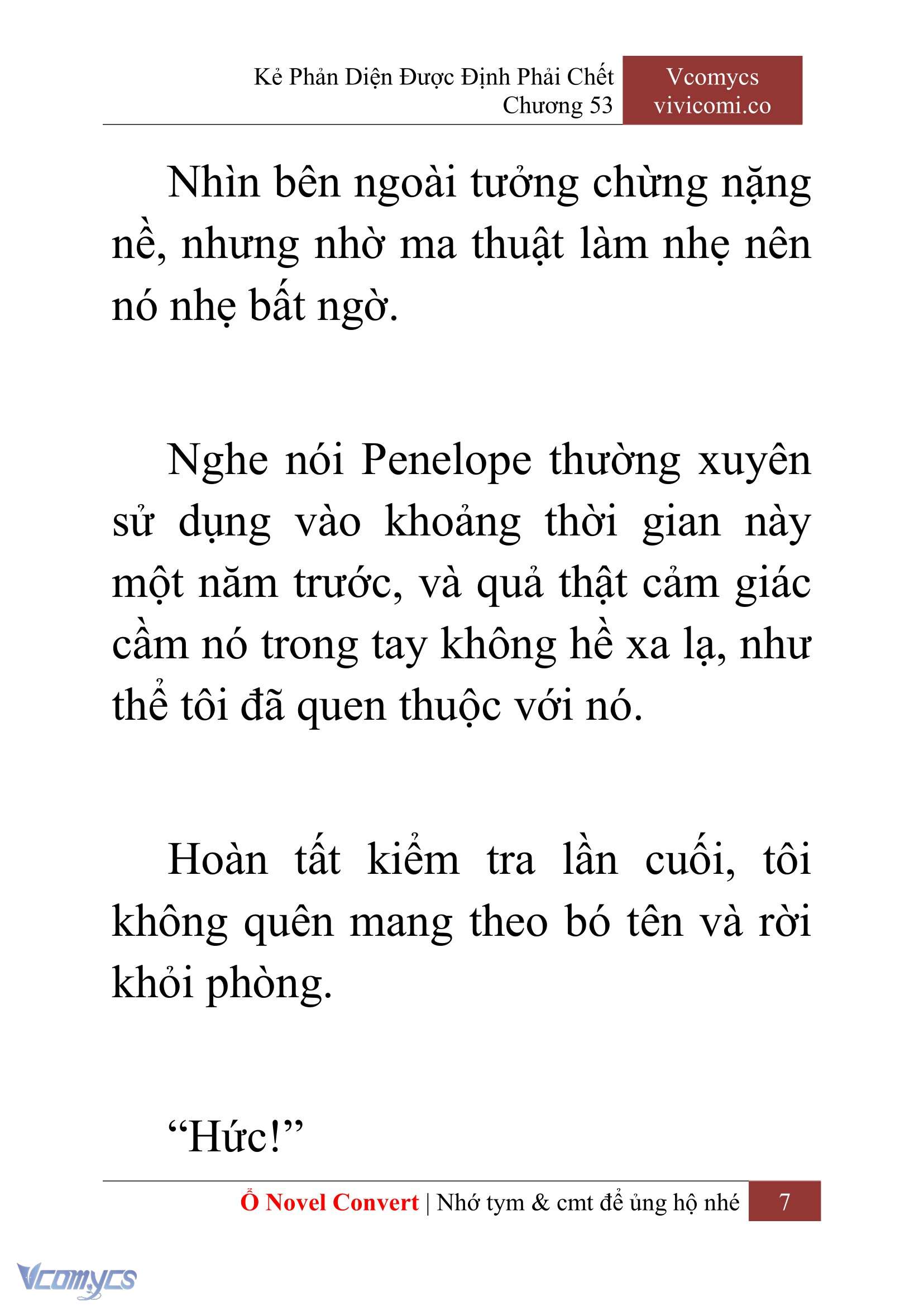 [Novel] Kẻ Phản Diện Được Định Phải Chết Chap 53 - Next Chap 54