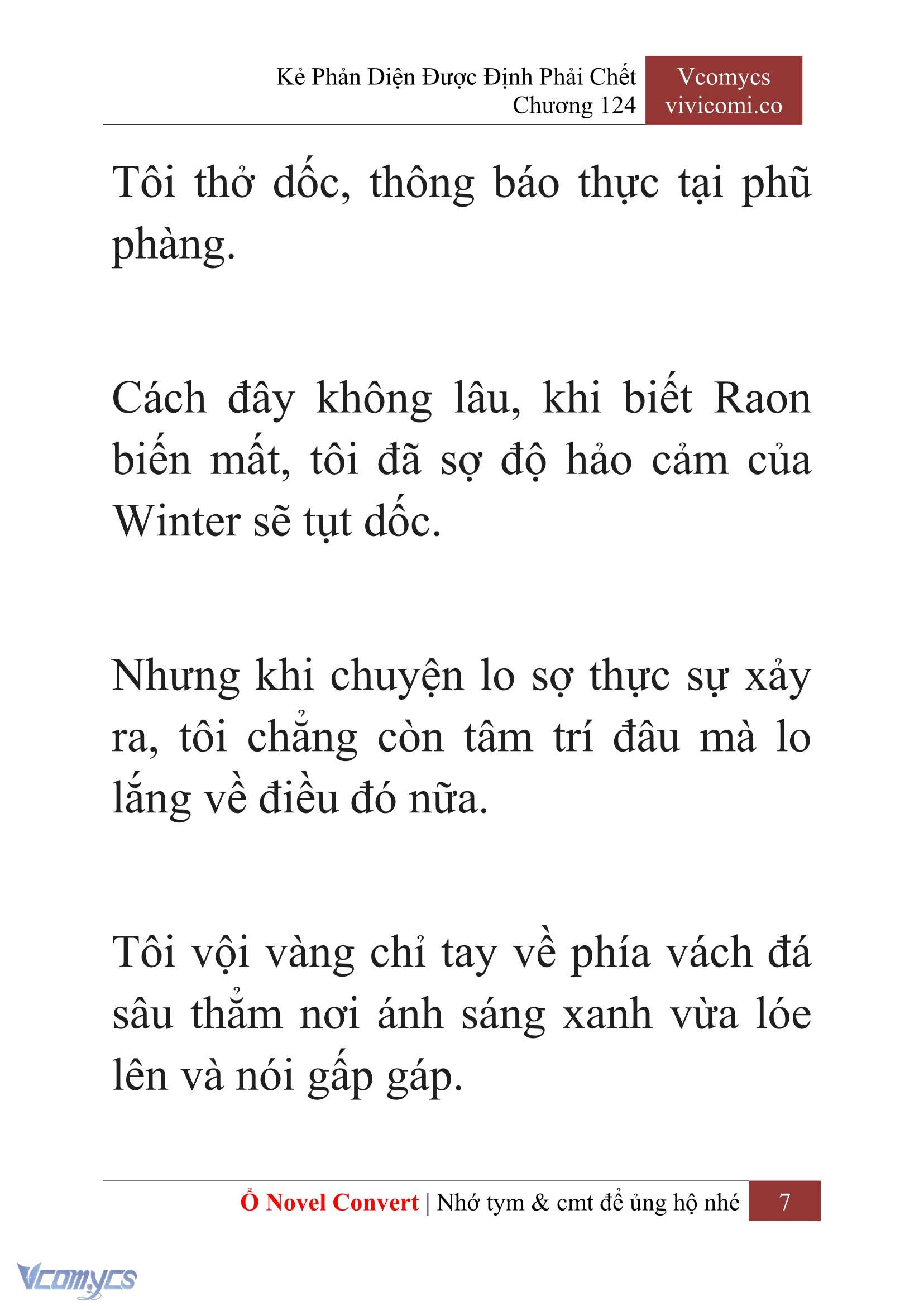 [Novel] Kẻ Phản Diện Được Định Phải Chết Chap 124 - Trang 2