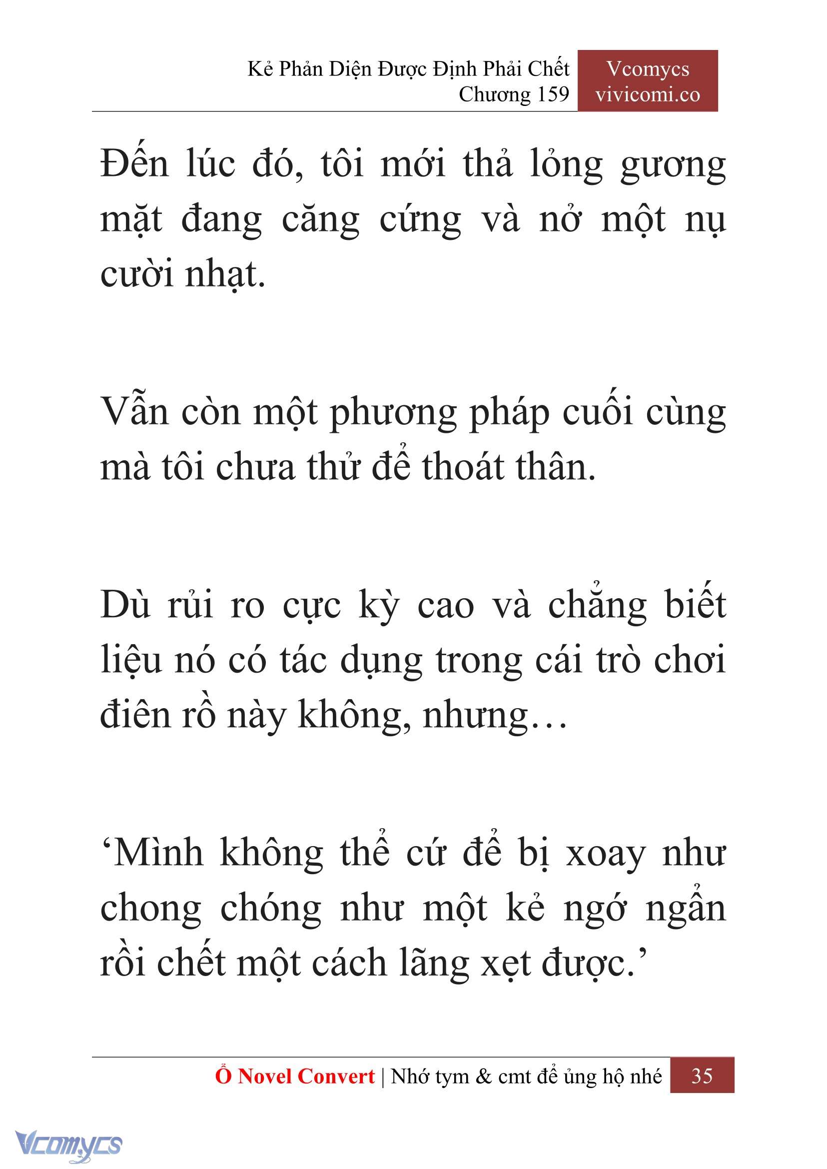 [Novel] Kẻ Phản Diện Được Định Phải Chết Chap 159 - Trang 2
