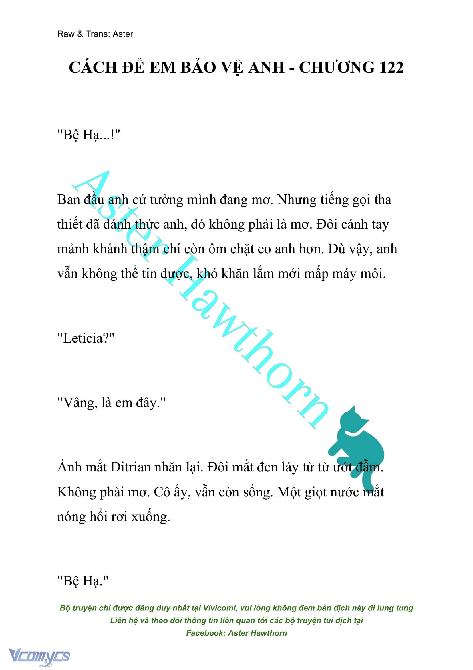 [NOVEL] Cách Để Em Bảo Vệ Anh Chap 122 - Trang 2