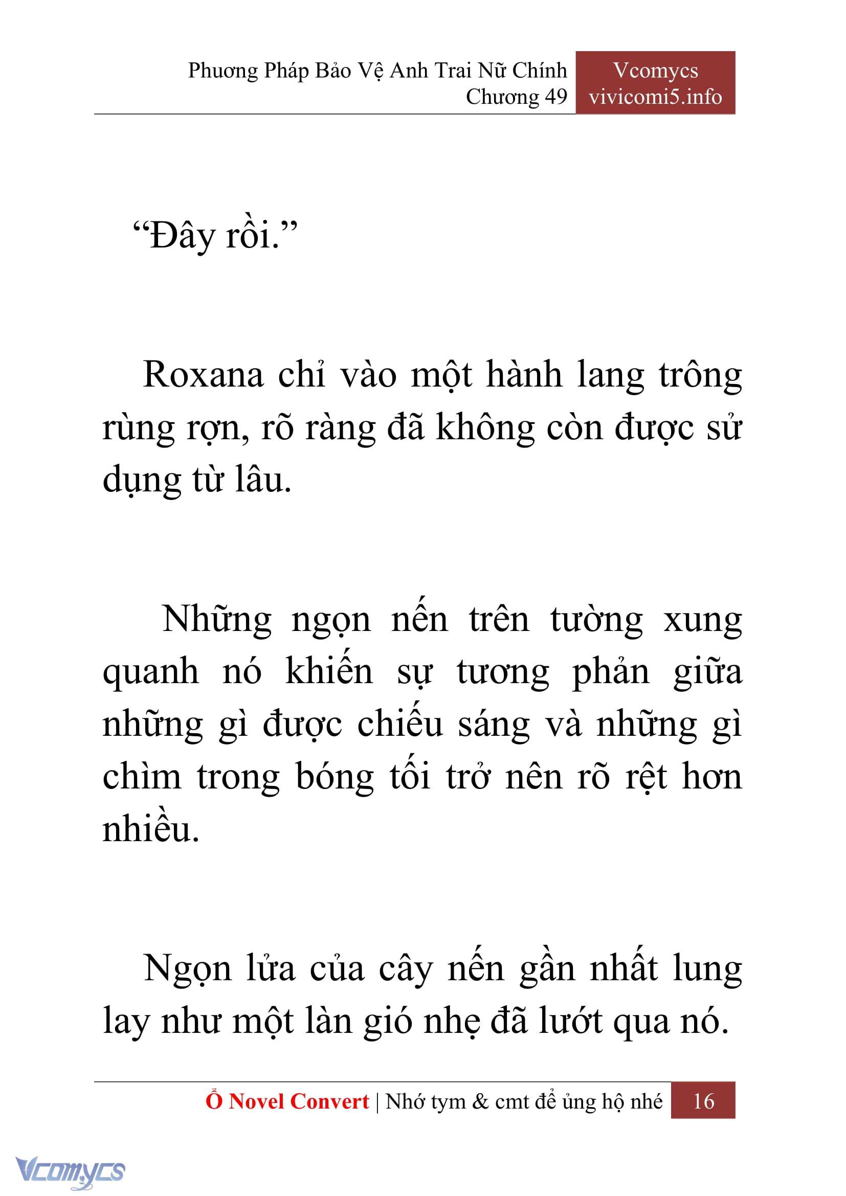 [Novel] Phương Pháp Bảo Vệ Anh Trai Nữ Chính Chap 49 - Trang 2