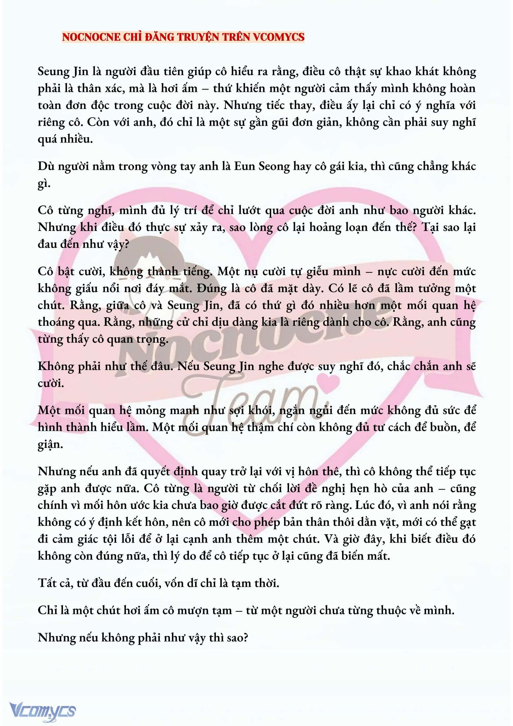 [NOVEL] CHÚNG TA KẾT THÚC VÀO MÙA THU Chap 25 - Trang 2