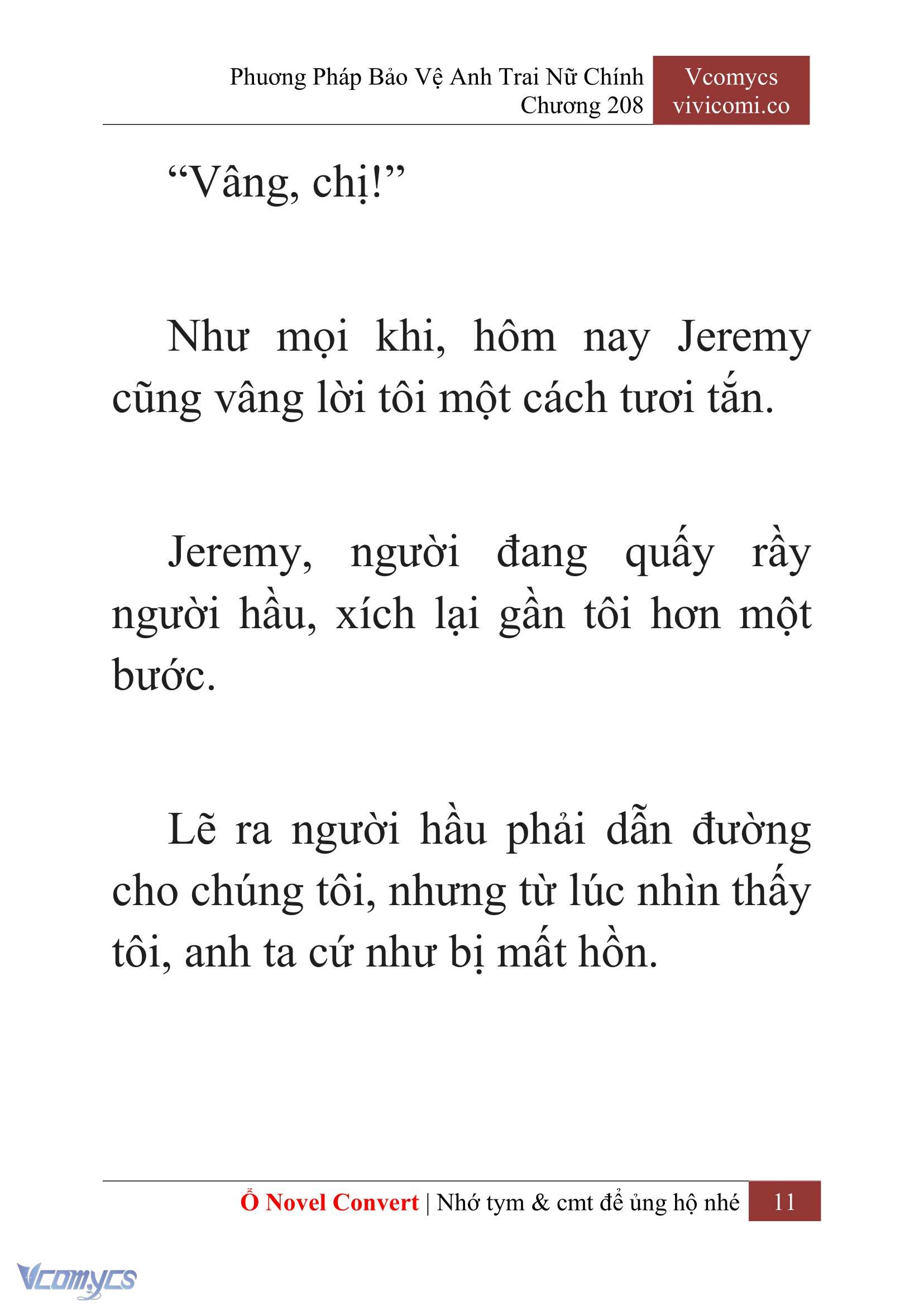 [Novel] Phương Pháp Bảo Vệ Anh Trai Nữ Chính Chap 208 - Trang 2