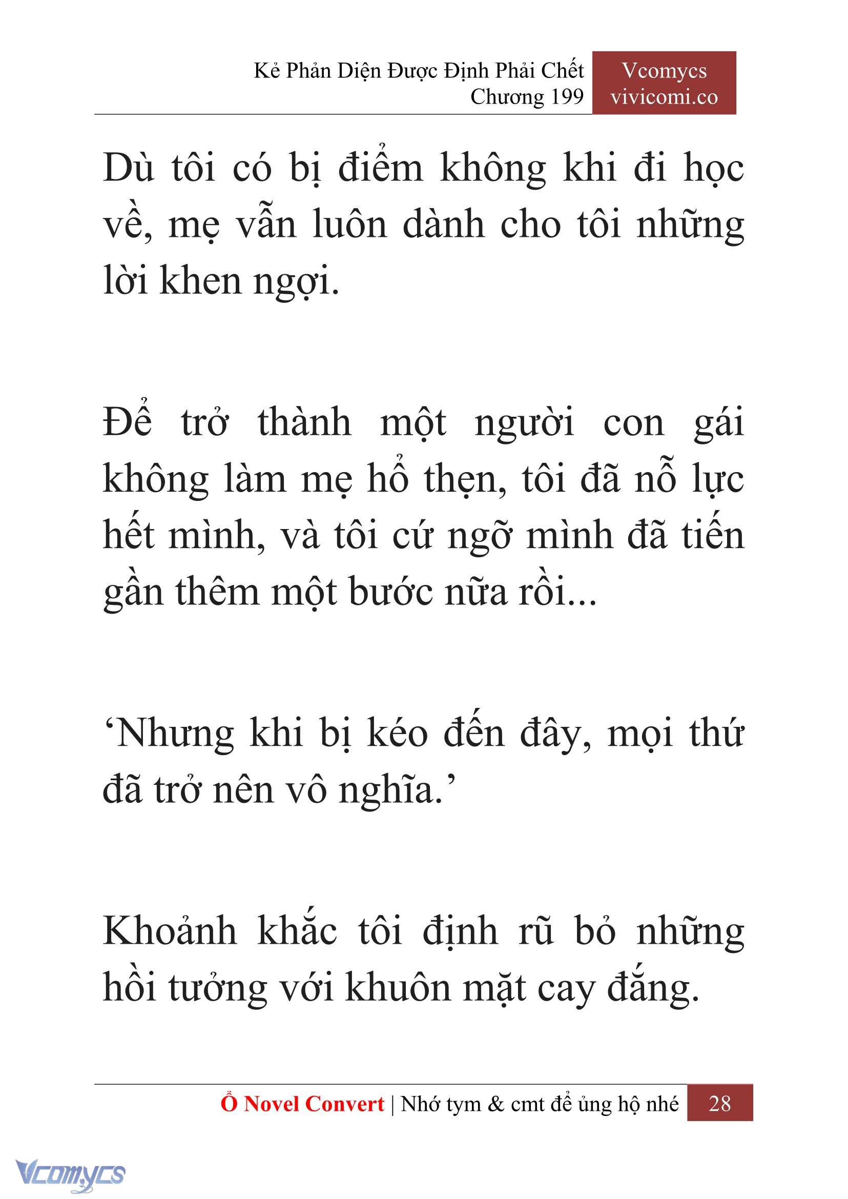 [Novel] Kẻ Phản Diện Được Định Phải Chết Chap 199 - Trang 2
