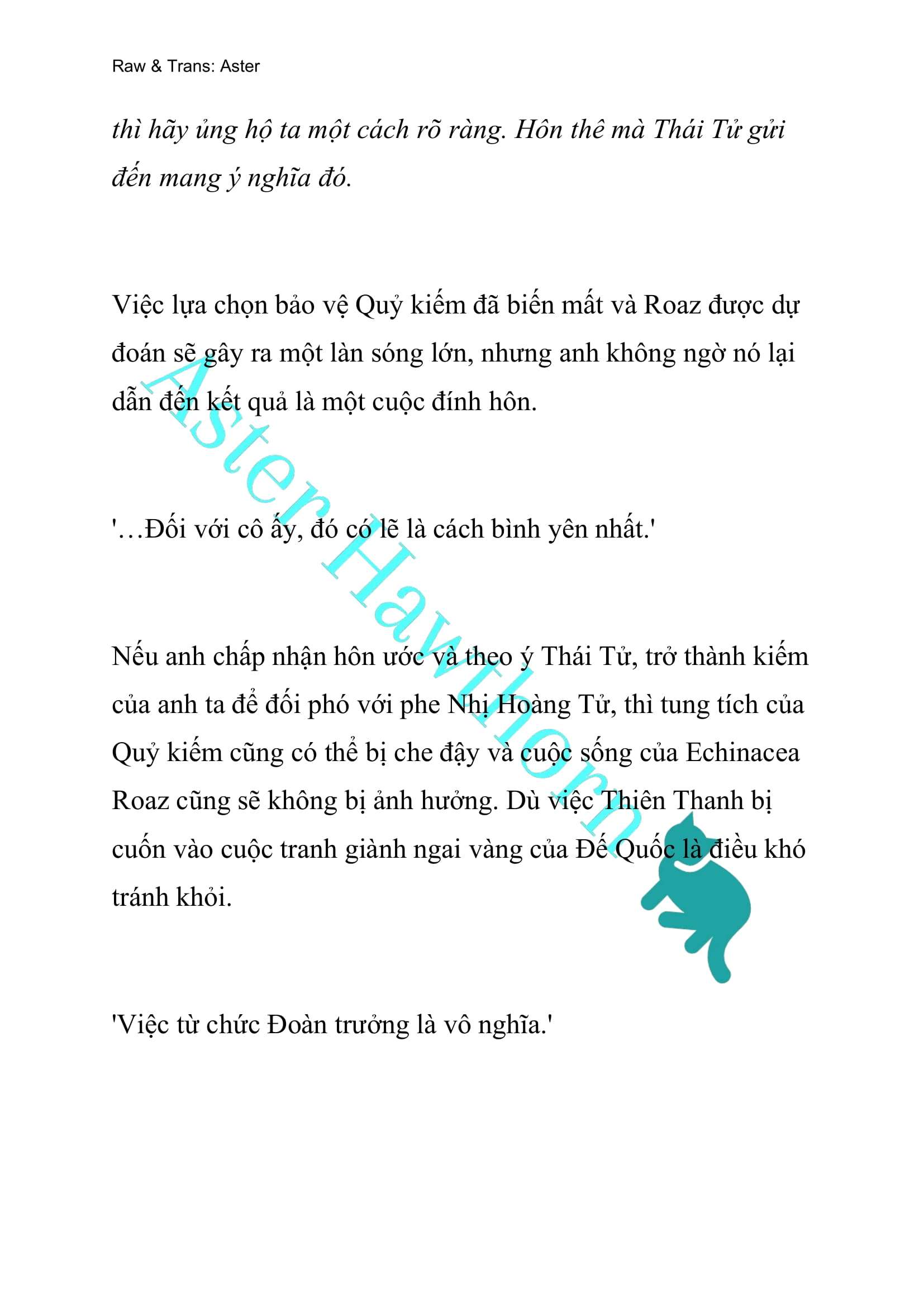 [NOVEL] Đóa Hoa Cầm Kiếm Chap 82 - Trang 2