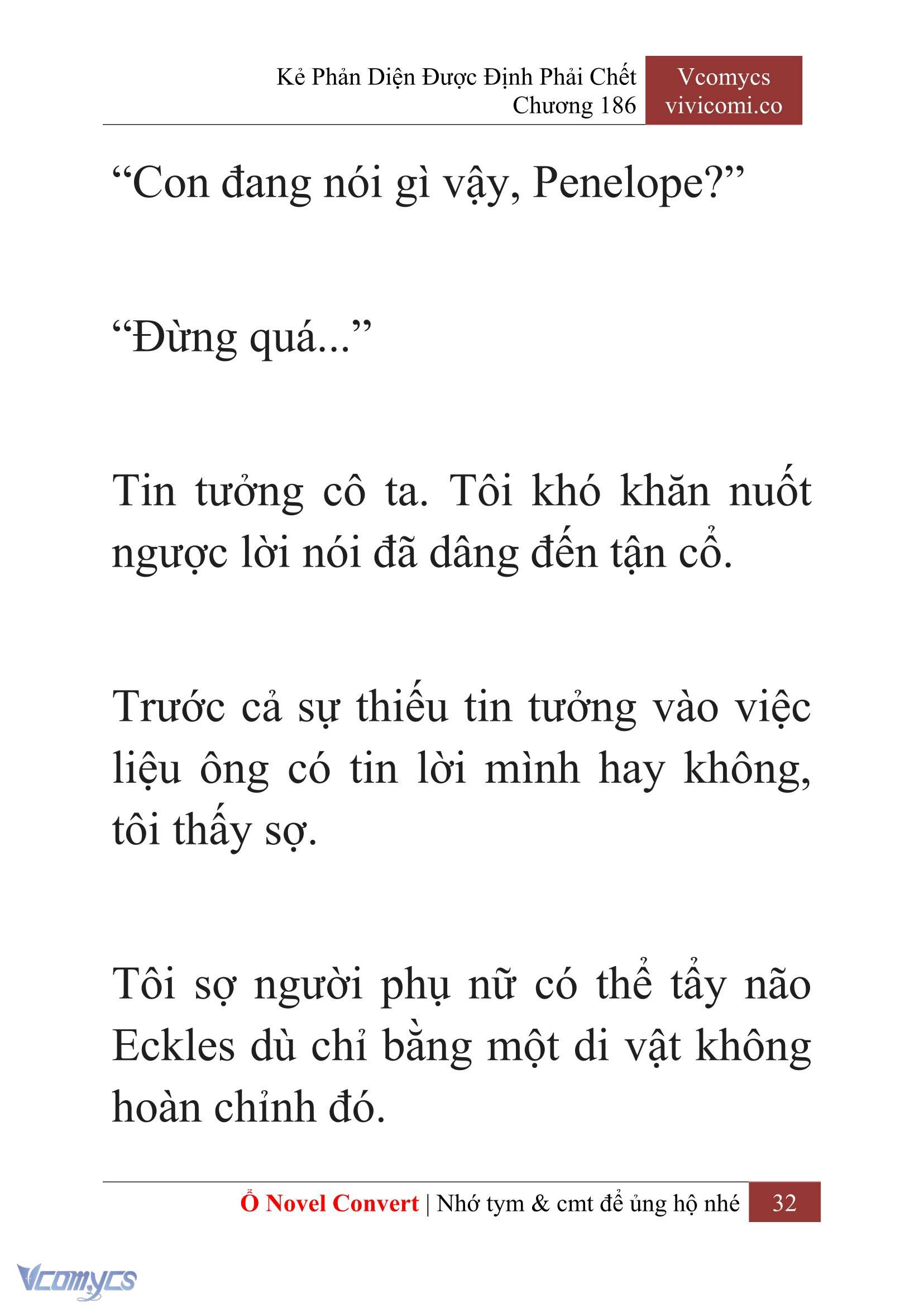 [Novel] Kẻ Phản Diện Được Định Phải Chết Chap 186 - Trang 2