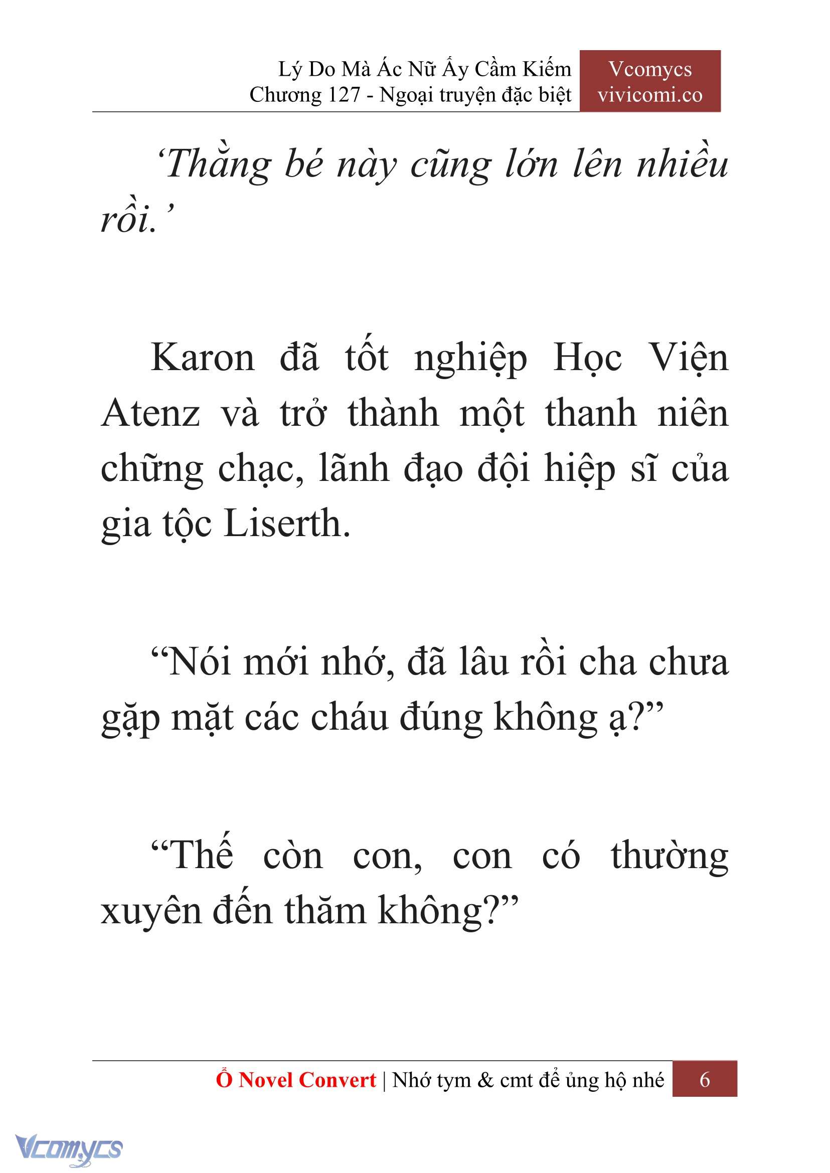 [Novel] Lý Do Mà Ác Nữ Ấy Cầm Kiếm Chap 127 - Trang 2