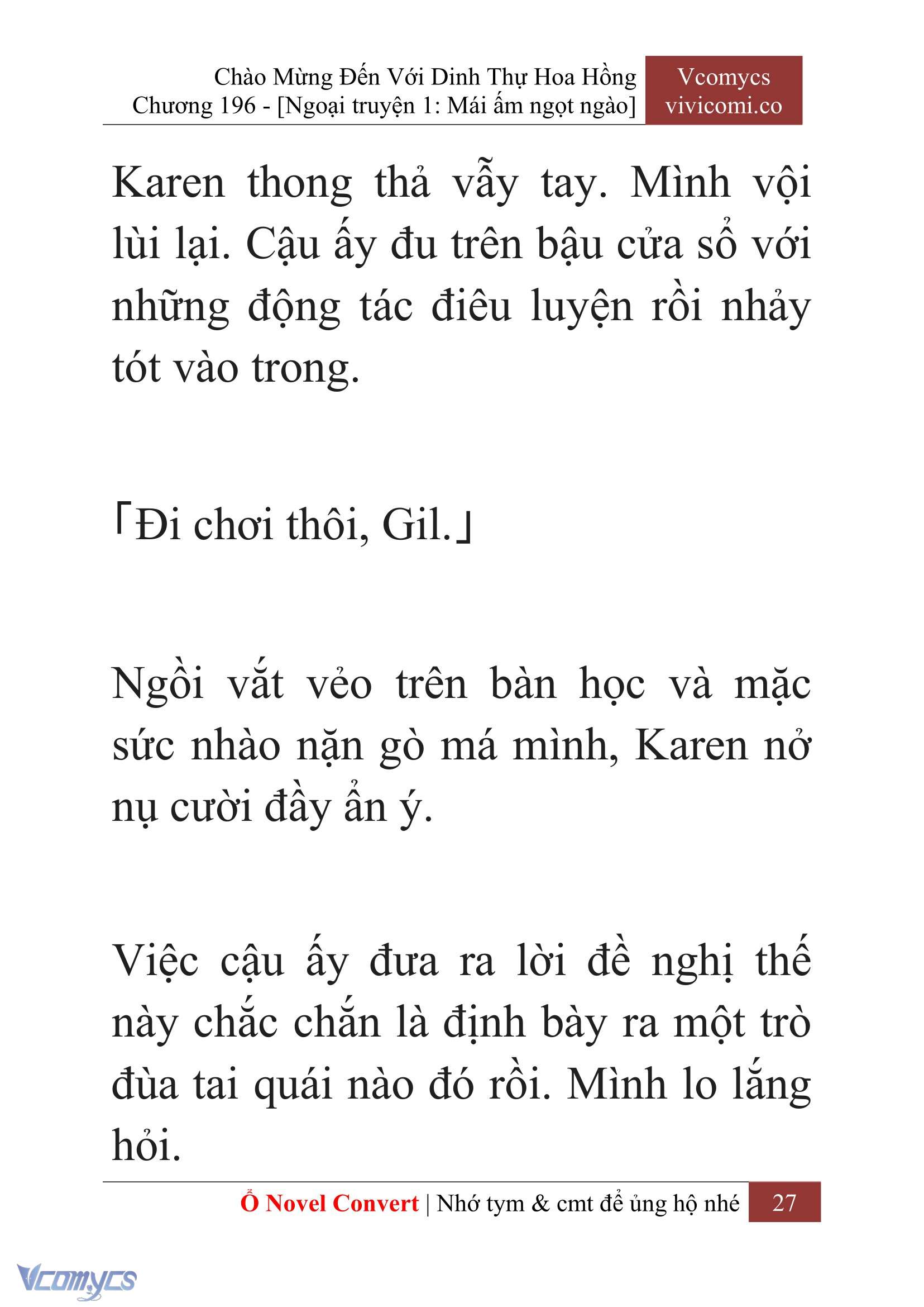 [Novel] Chào Mừng Đến Với Dinh Thự Hoa Hồng Chap 196 - Trang 2