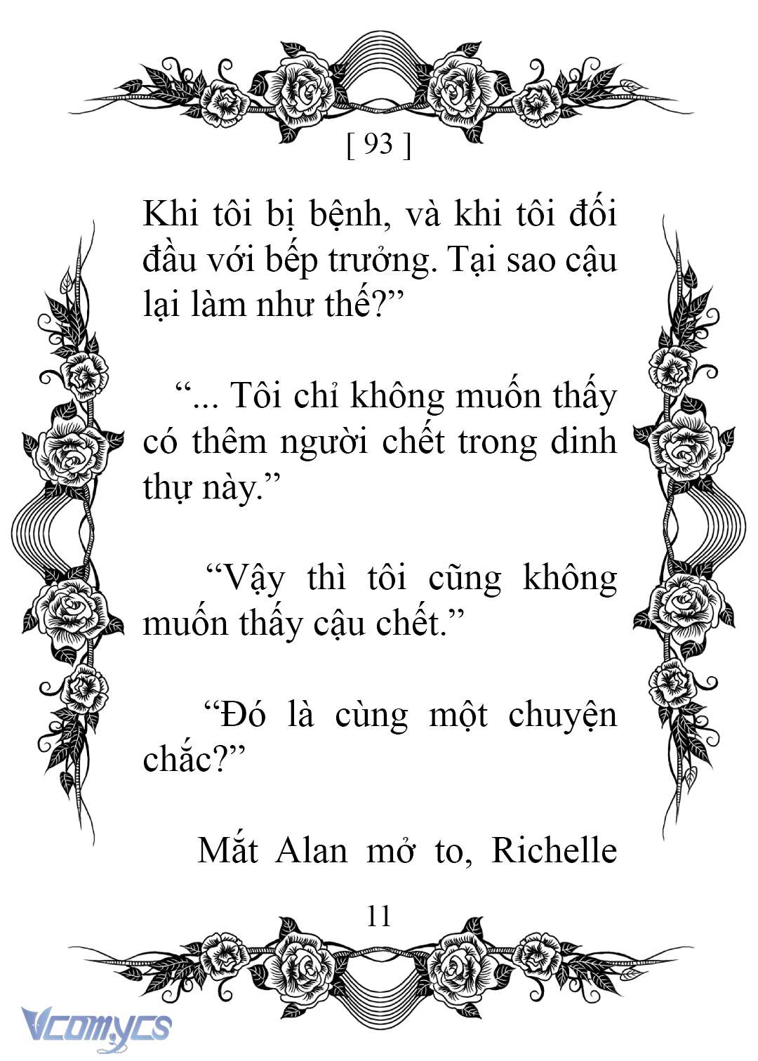[Novel] Chào Mừng Đến Với Dinh Thự Hoa Hồng Chap 93 - Trang 2