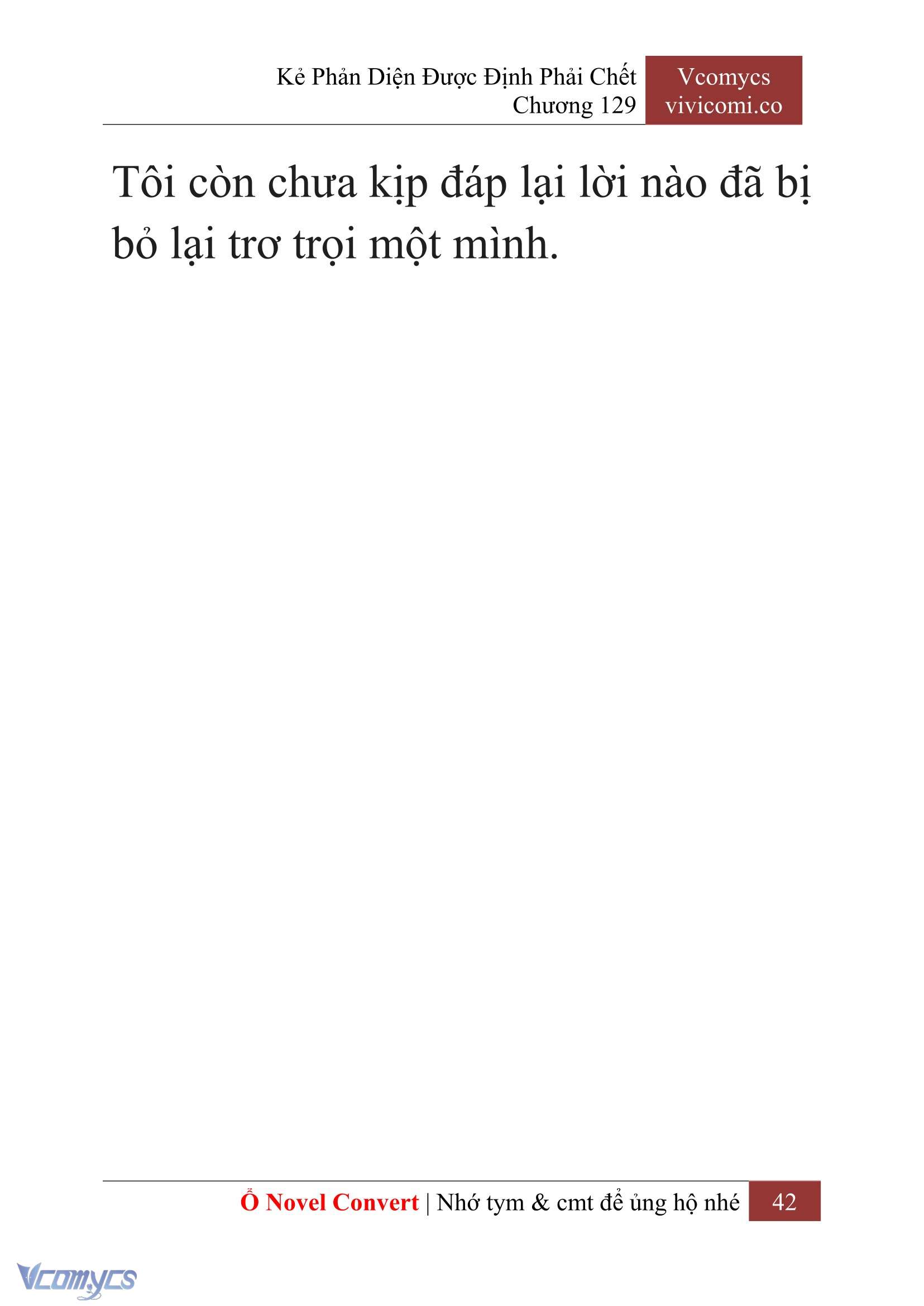 [Novel] Kẻ Phản Diện Được Định Phải Chết Chap 129 - Trang 2