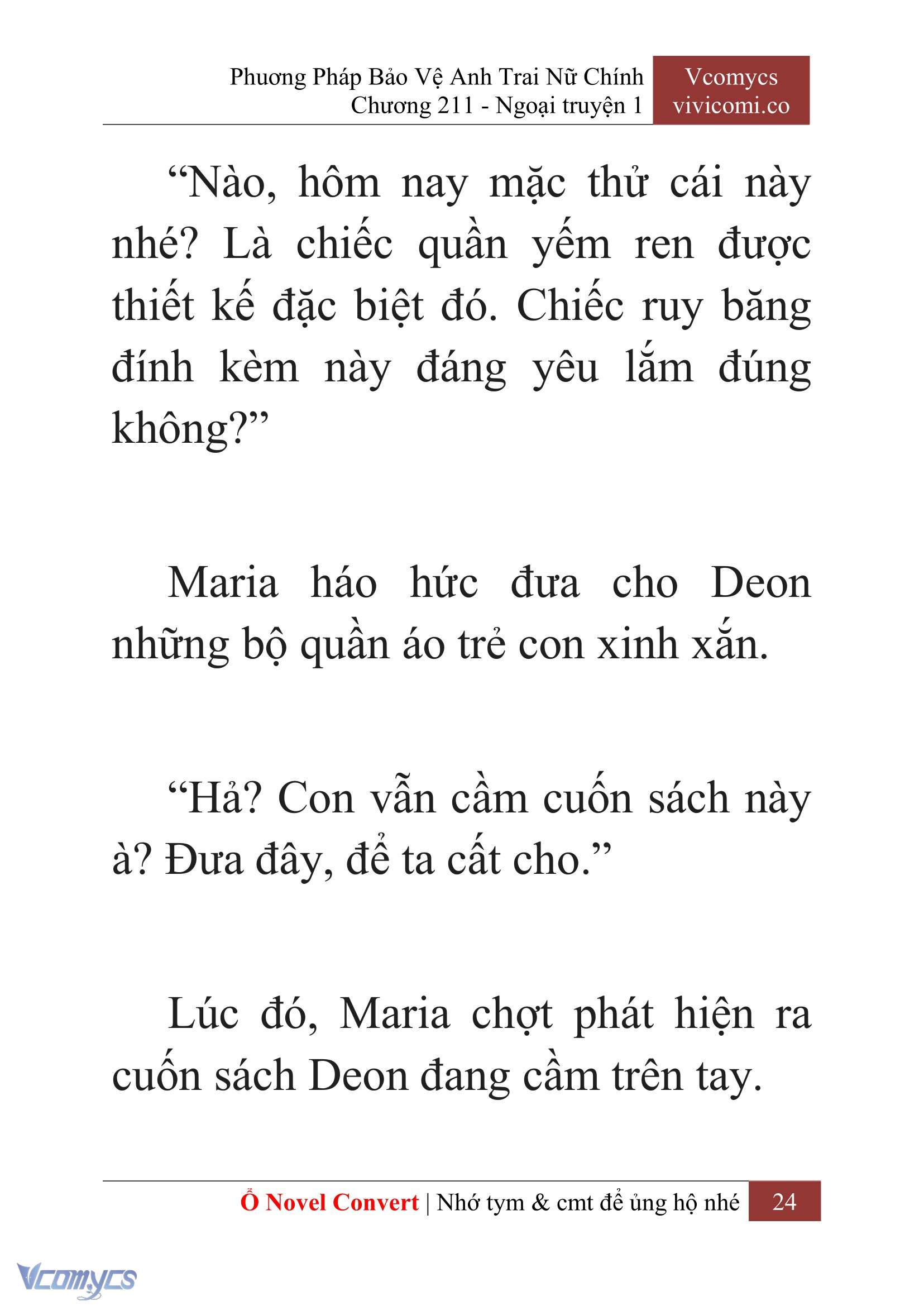 [Novel] Phương Pháp Bảo Vệ Anh Trai Nữ Chính Chap 211 - Trang 2