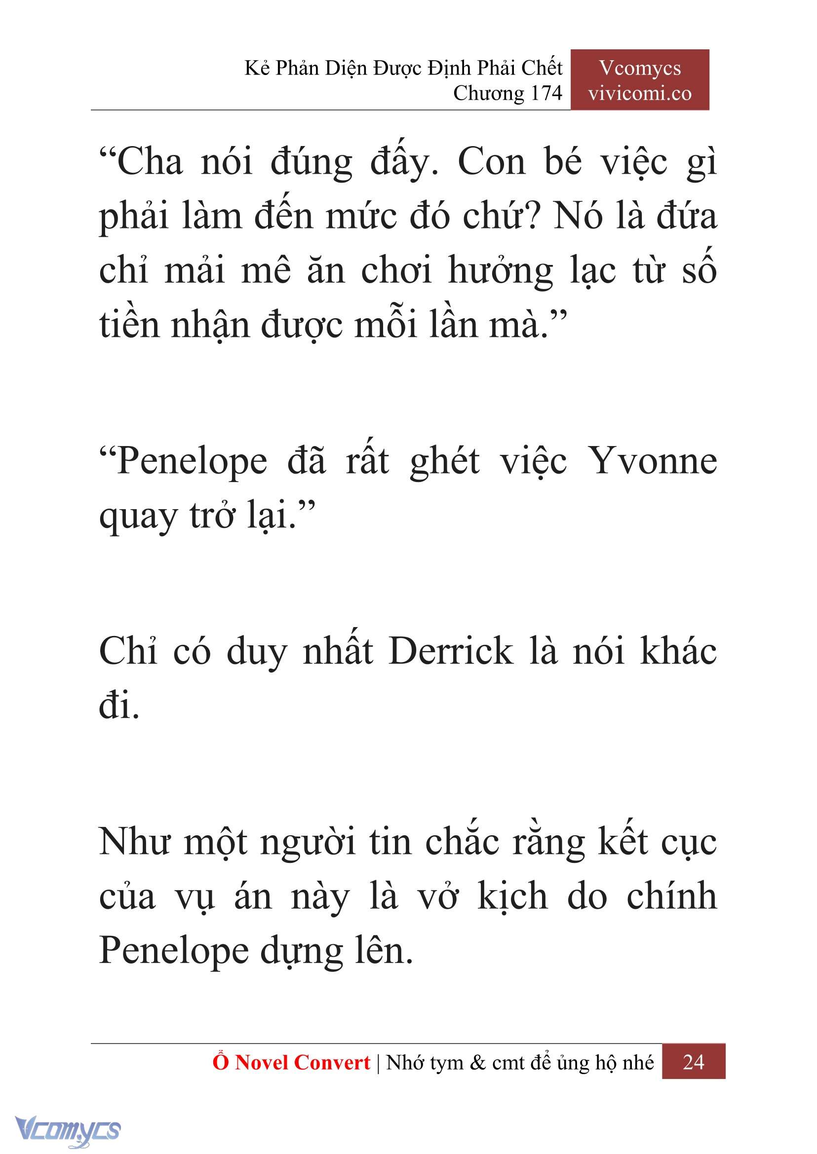 [Novel] Kẻ Phản Diện Được Định Phải Chết Chap 174 - Trang 2