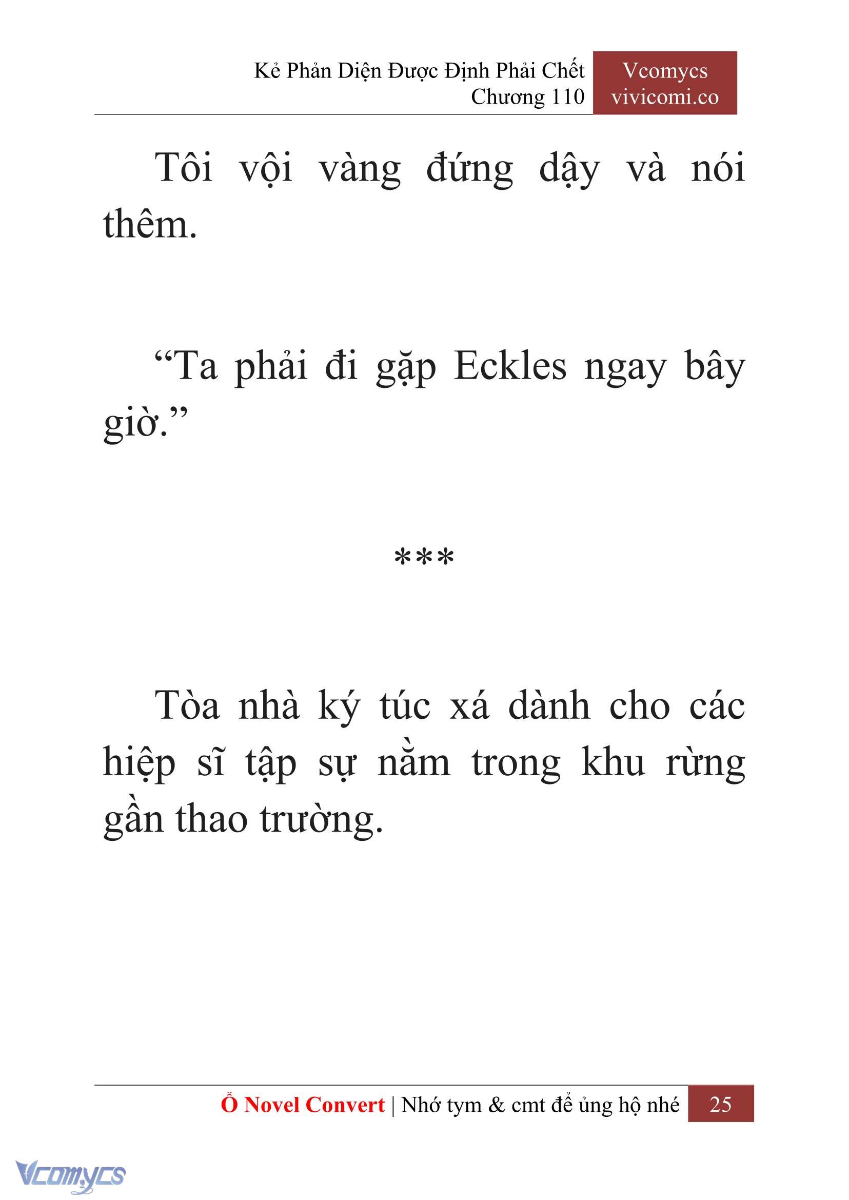 [Novel] Kẻ Phản Diện Được Định Phải Chết Chap 110 - Next Chap 111