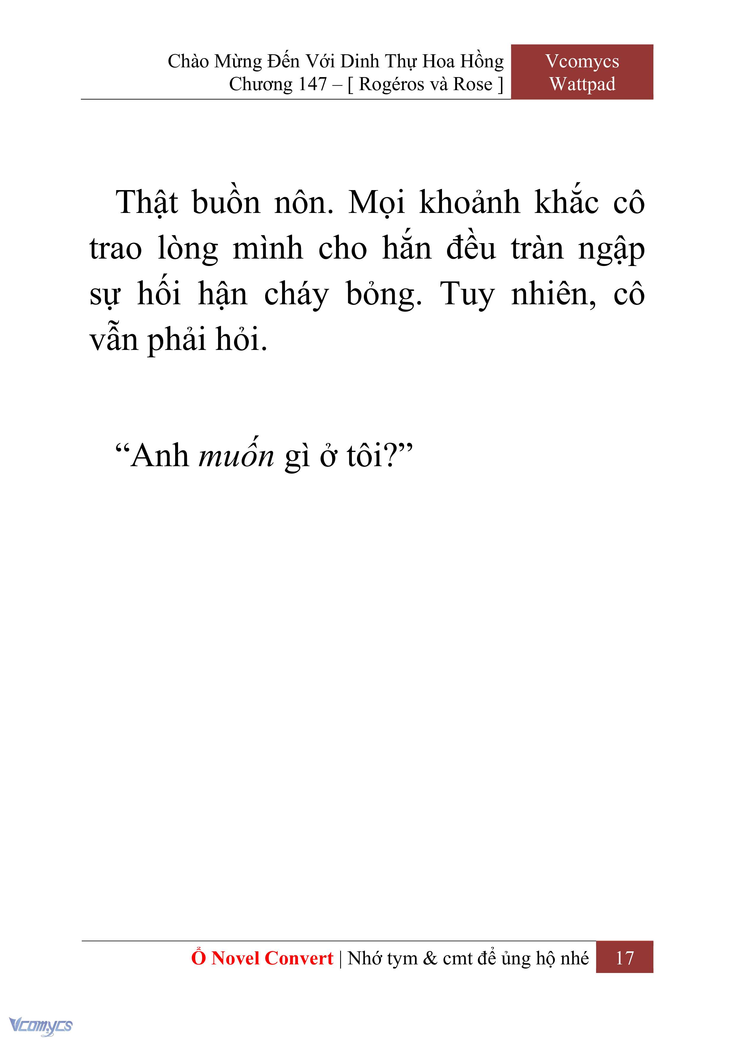 [Novel] Chào Mừng Đến Với Dinh Thự Hoa Hồng Chap 147 - Trang 2