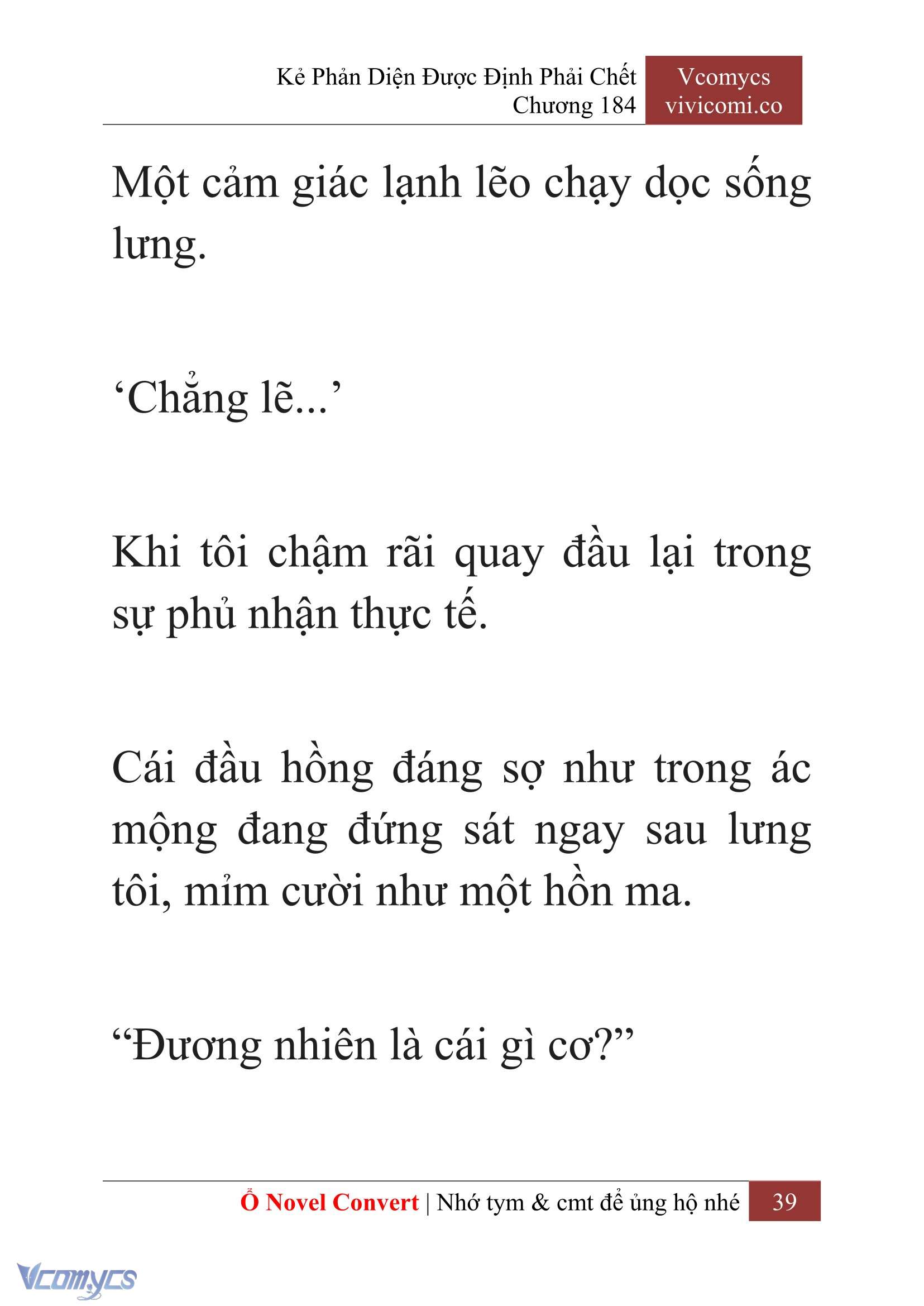 [Novel] Kẻ Phản Diện Được Định Phải Chết Chap 184 - Trang 2