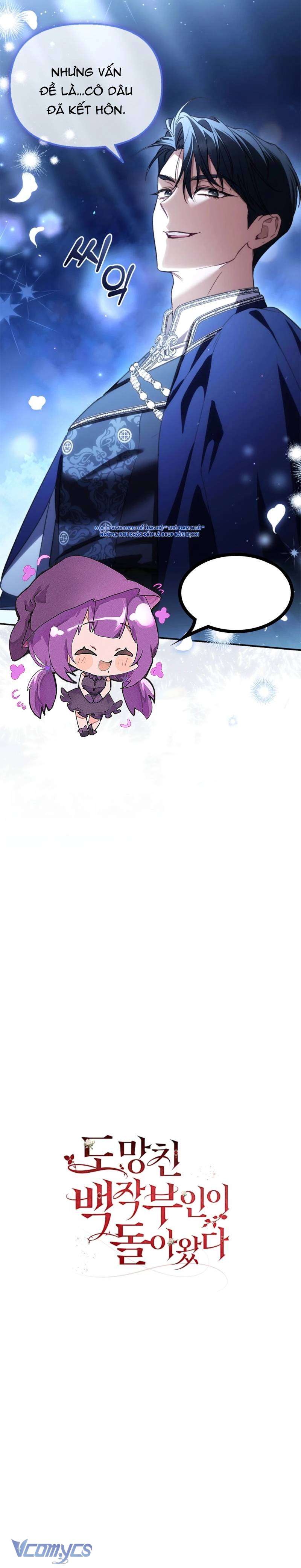 Nữ Bá Tước Bỏ Trốn Đã Quay Trở Lại Chap 7 - Next Chap 8