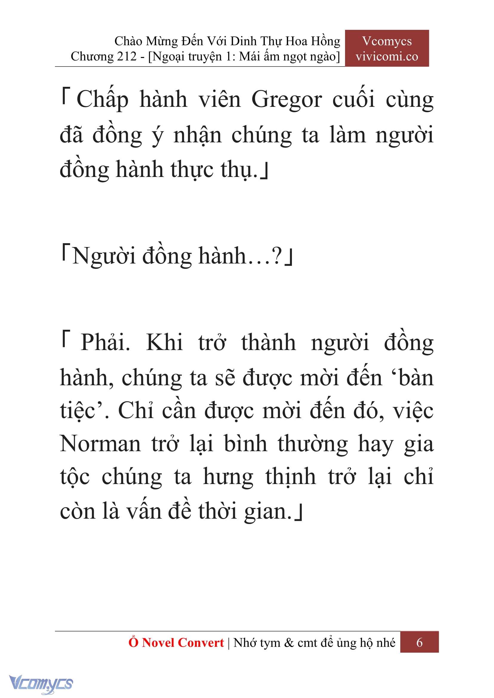 [Novel] Chào Mừng Đến Với Dinh Thự Hoa Hồng Chap 212 - Trang 2