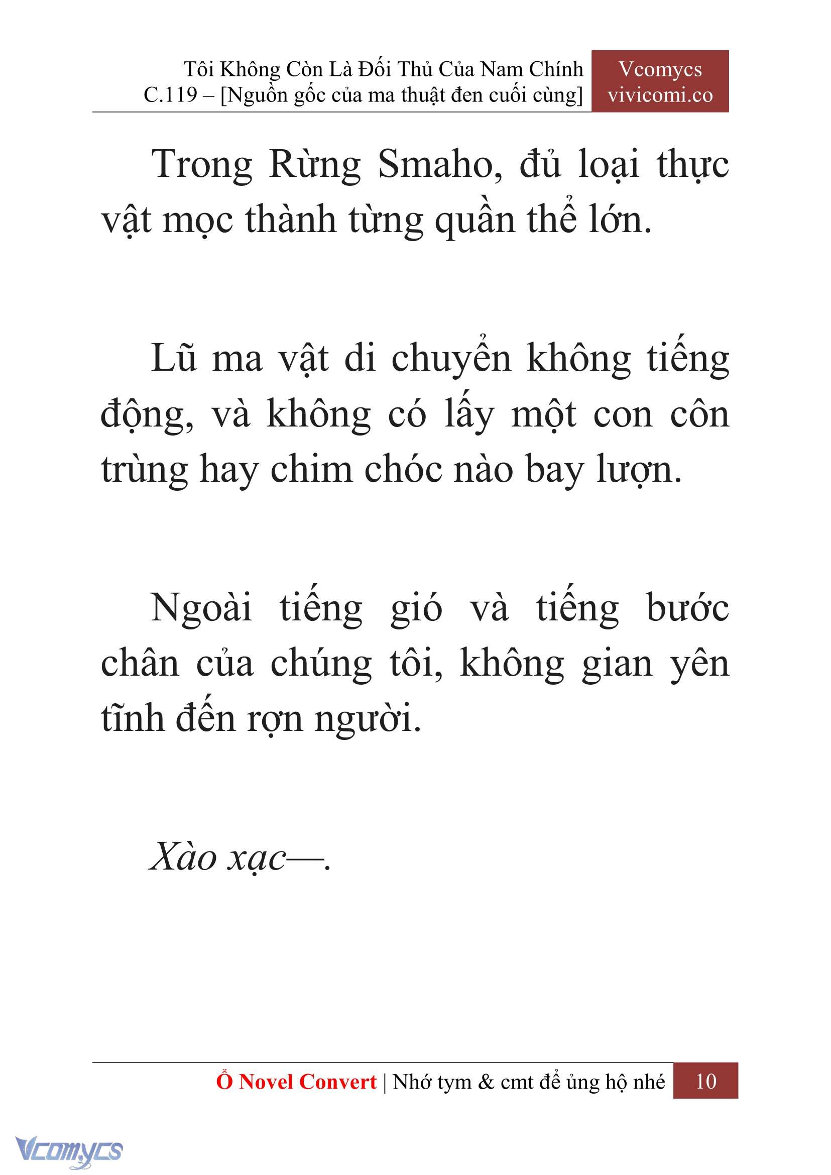 [Novel] Tôi Không Còn Là Đối Thủ Của Nam Chính Chap 119 - Trang 2