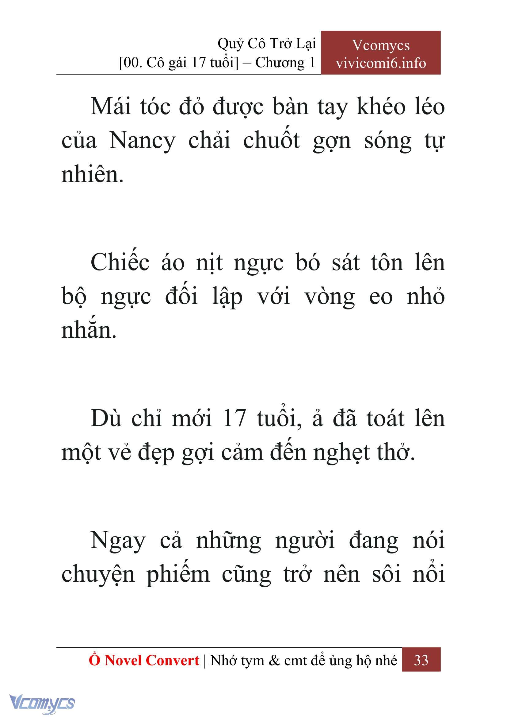 [Novel] Quý Cô Trở Lại Chap 1 - Trang 2