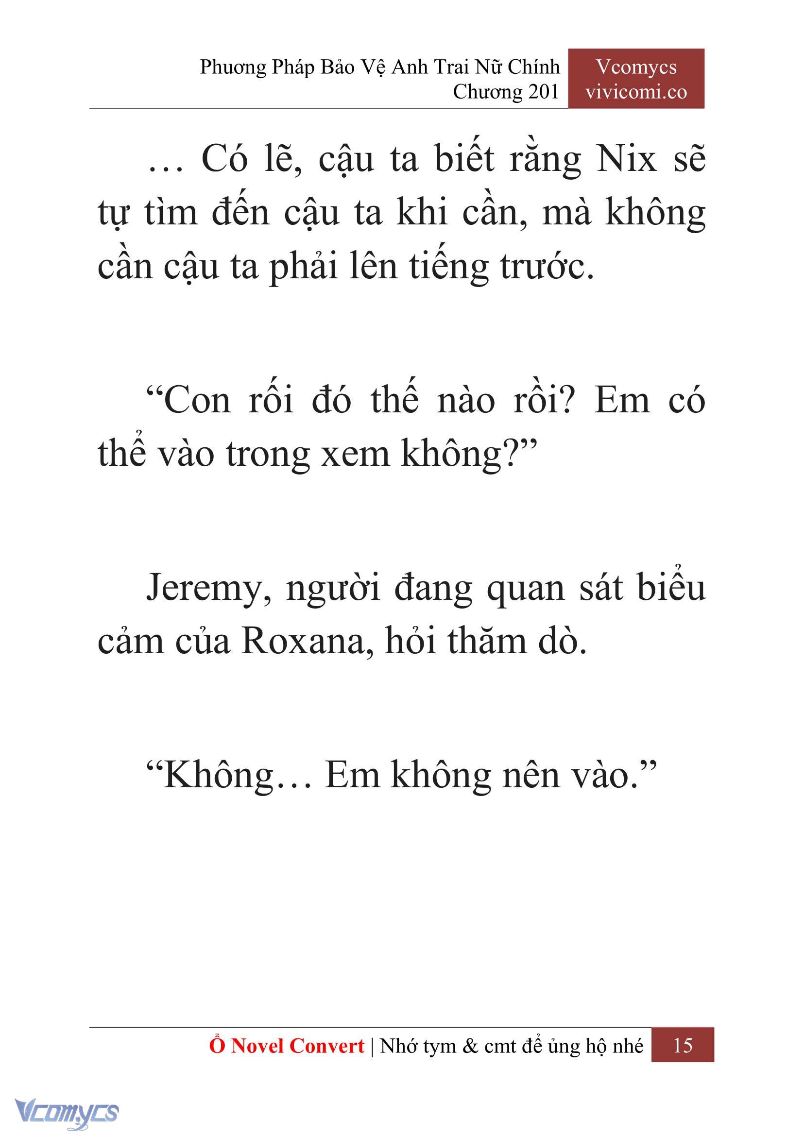 [Novel] Phương Pháp Bảo Vệ Anh Trai Nữ Chính Chap 201 - Trang 2