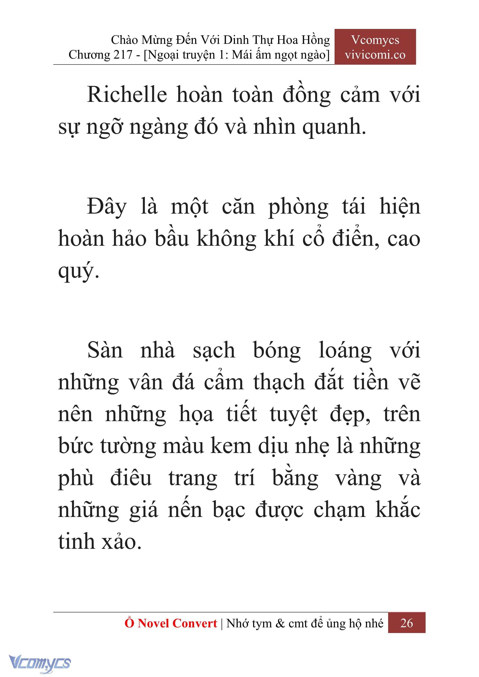 [Novel] Chào Mừng Đến Với Dinh Thự Hoa Hồng Chap 217 - Trang 2